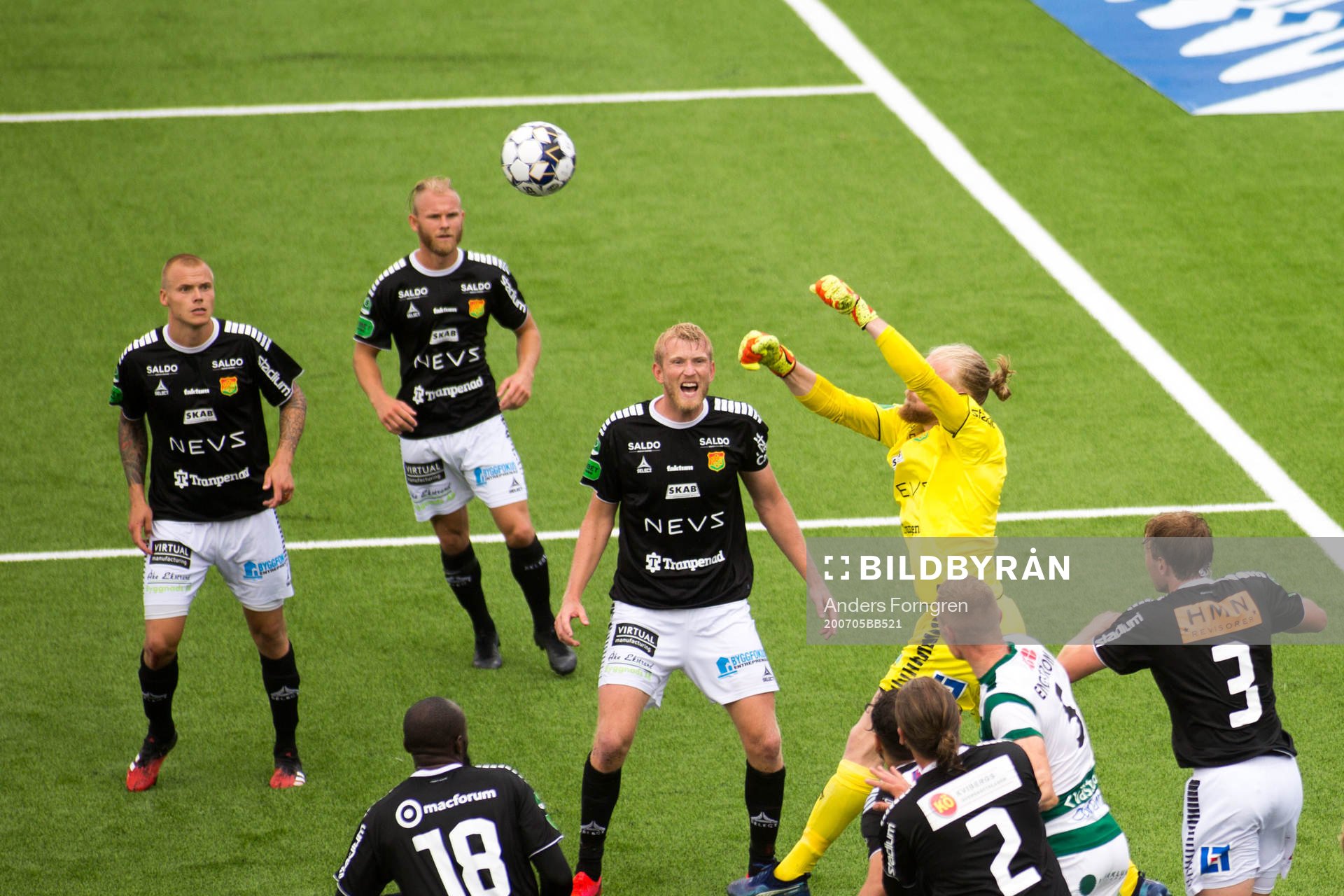 GAIS målvakt Mathias Karlsson