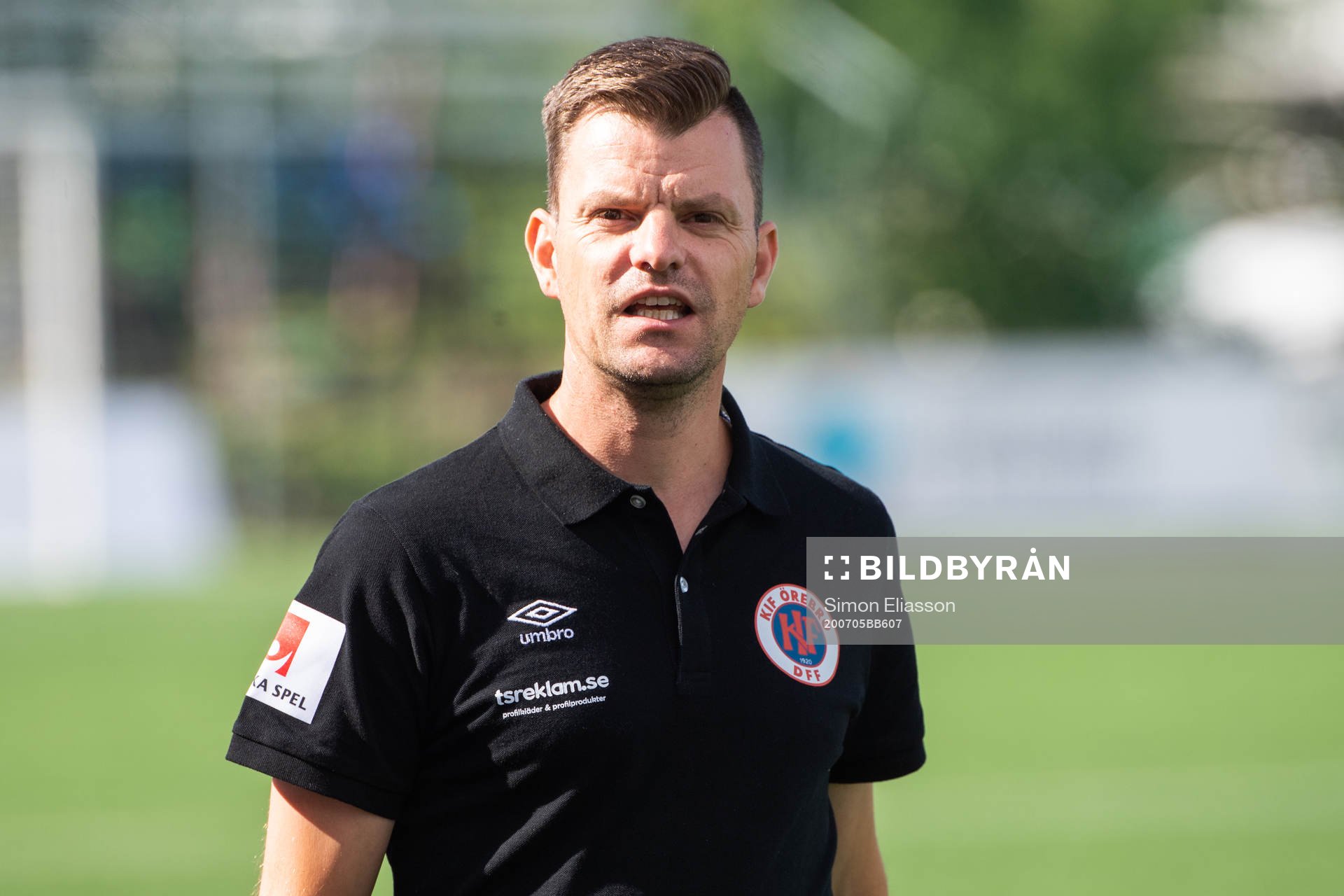 Örebros tränare Stefan Ärnsved