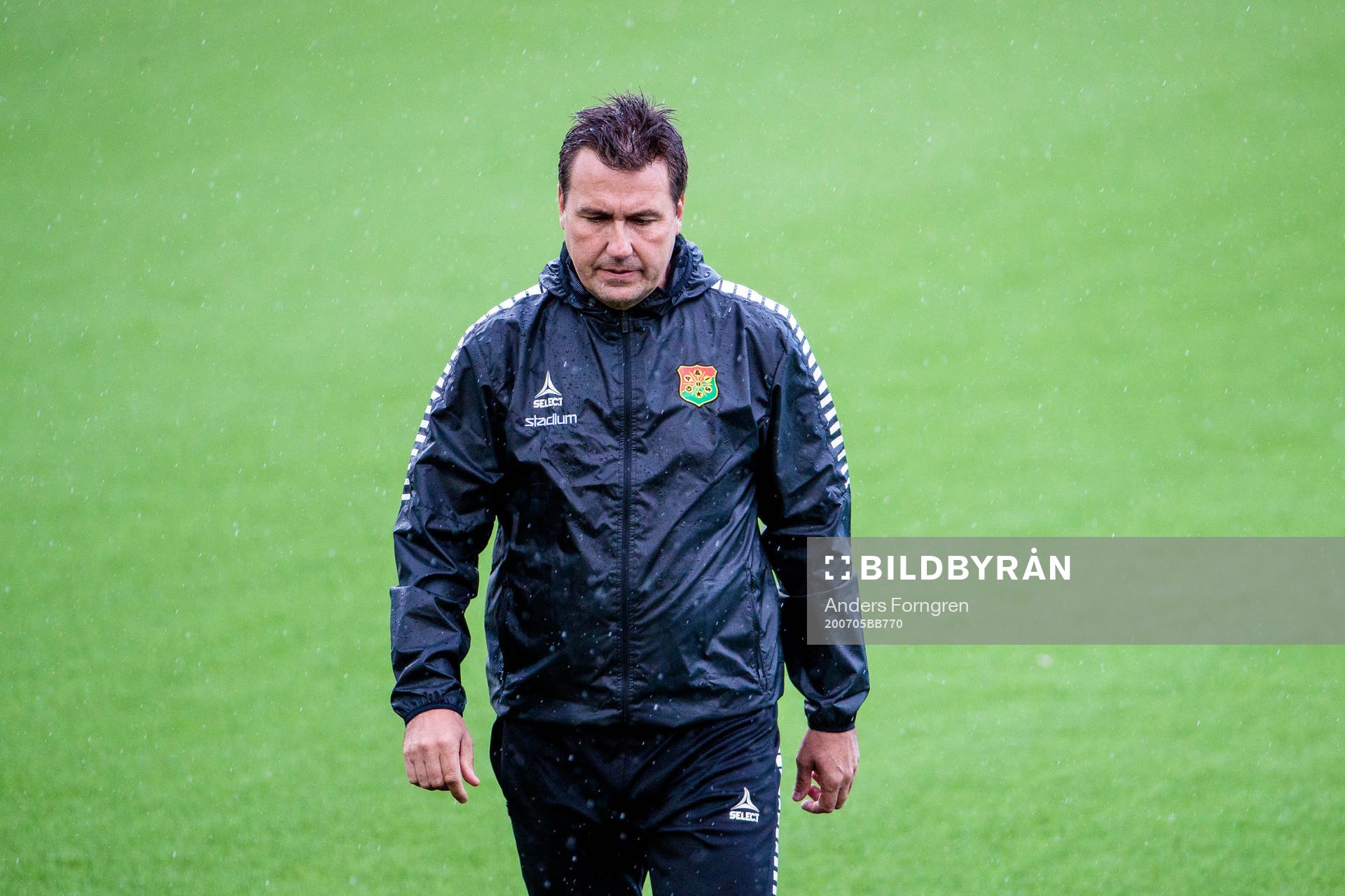 GAIS tränare Stefan Jacobsson efter  fotbollsmatchen i Superettan  mellan Västerås SK och GAIS den 5 juli 2020 i Västerås.