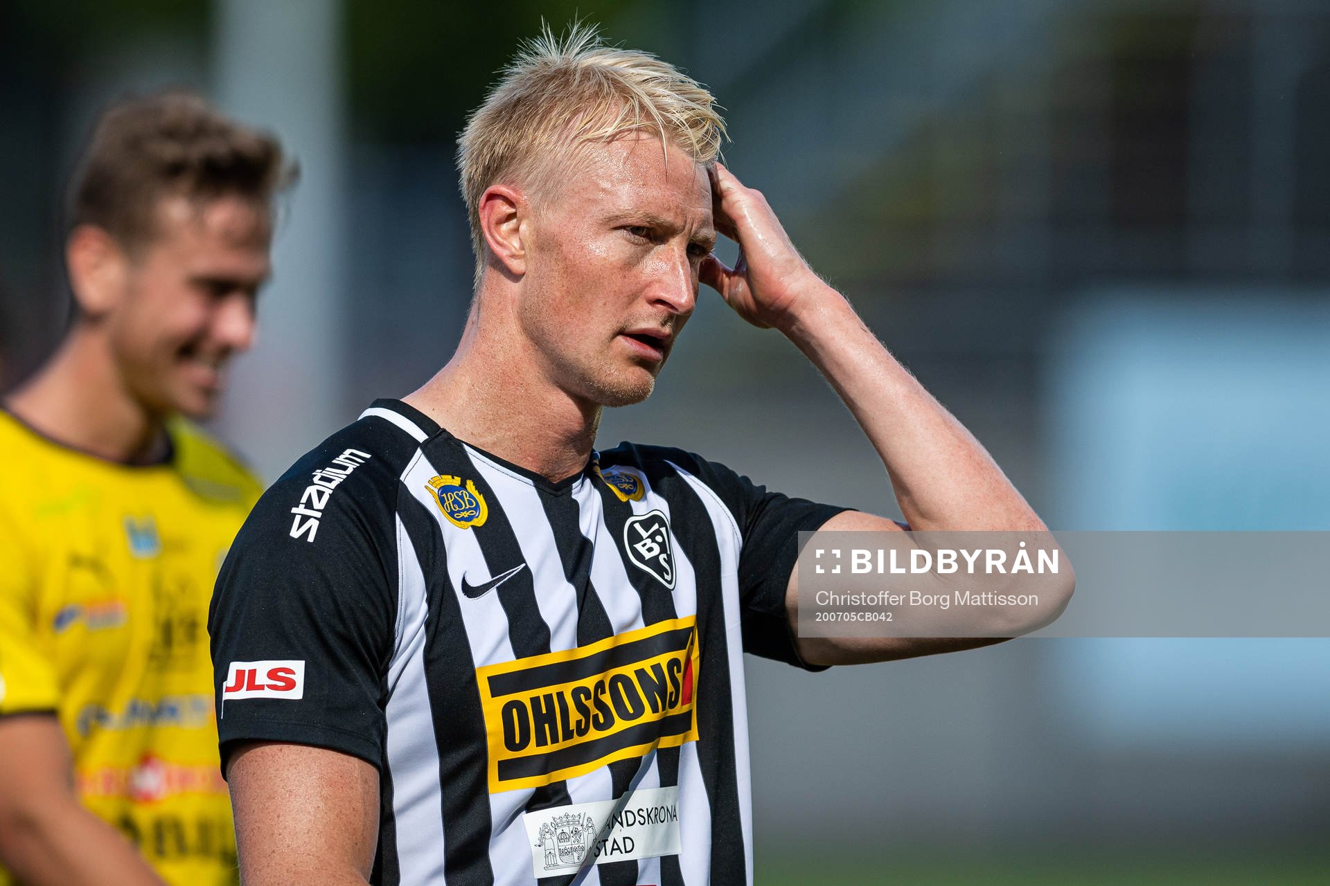 Landskronas Viktor Wihlstrand deppar