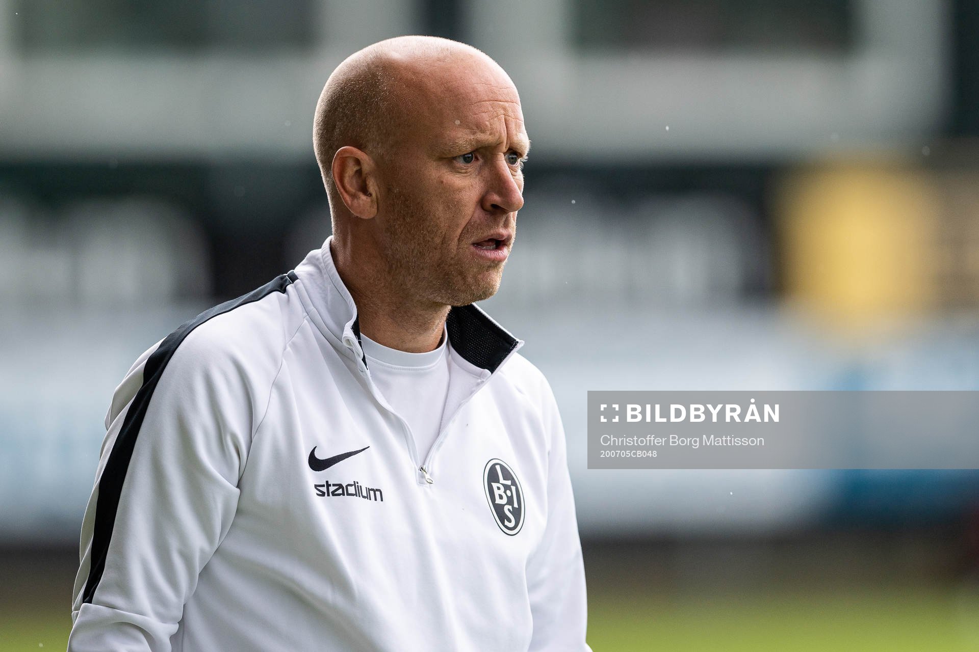 Landskronas tränare Billy Magnusson deppar