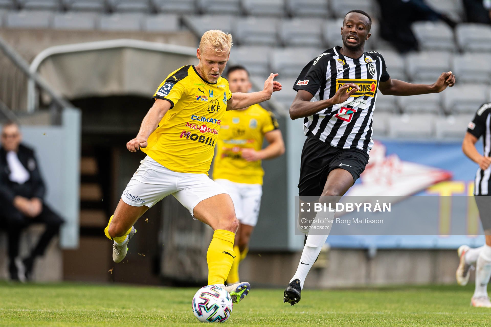 Lunds Jesper Möller och Landskronas Herve Prudence