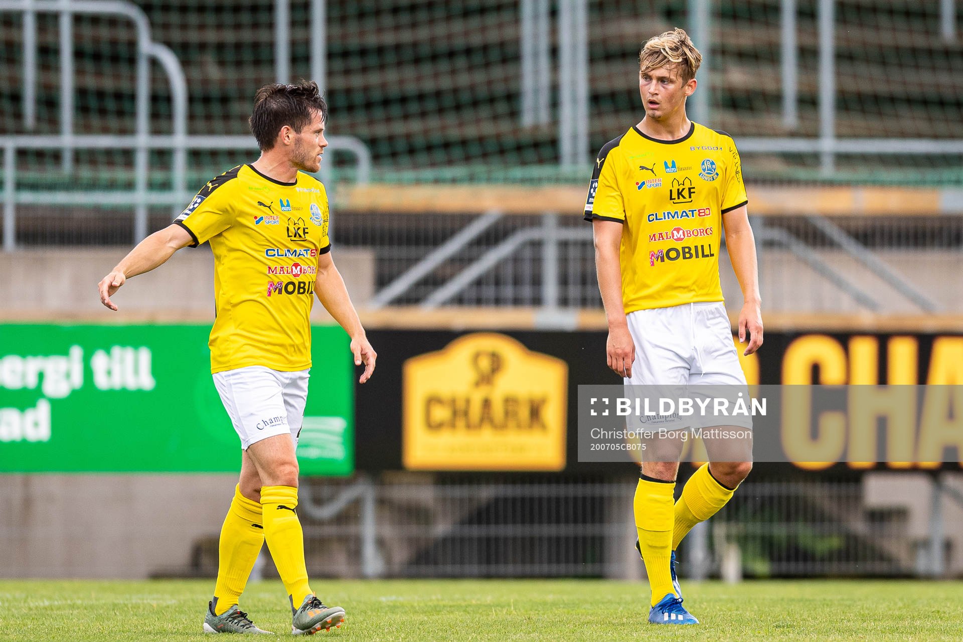 Lunds André Strandberg och Noel Hansson deppar
