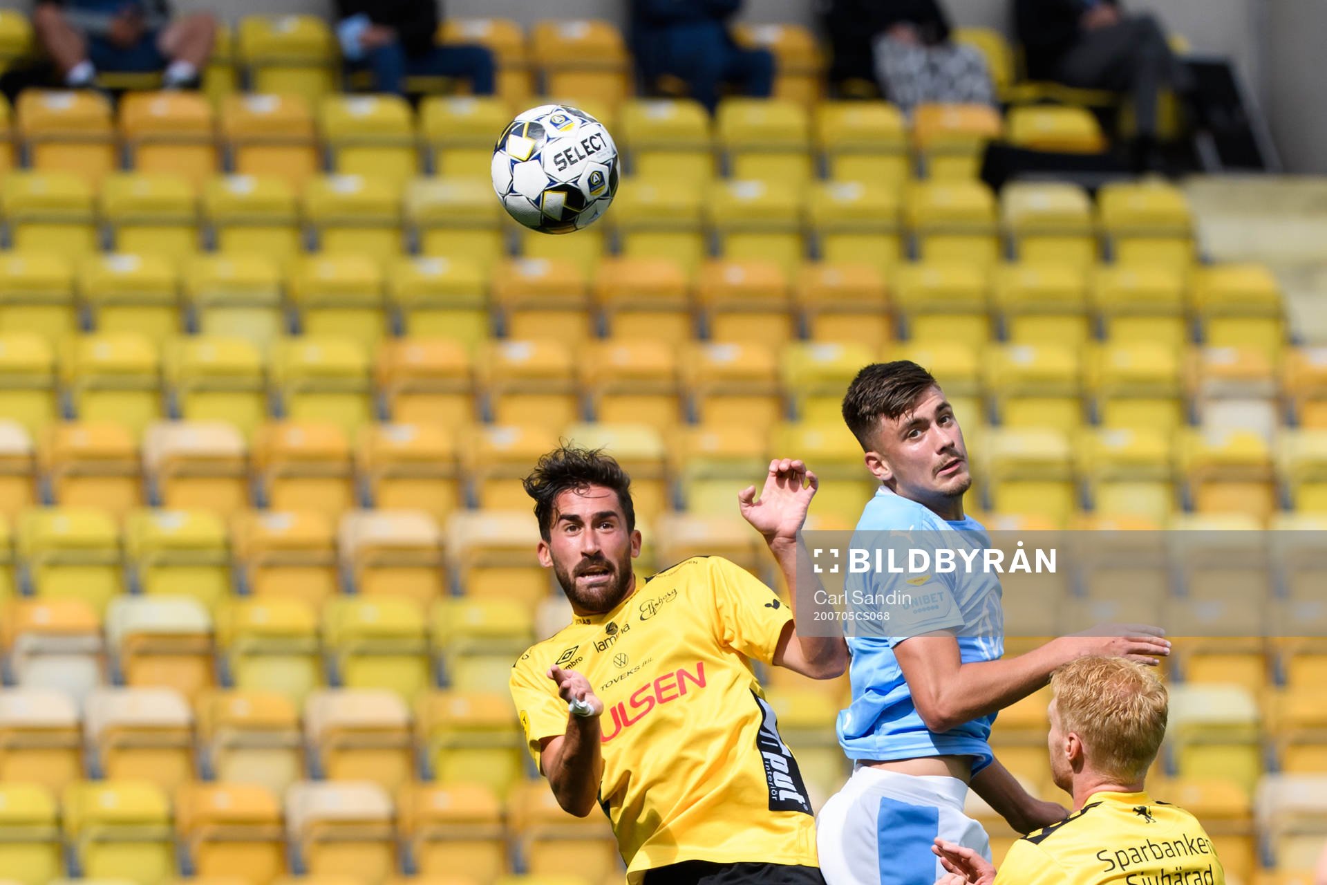 Elfsborgs Frederik Holst och Malmö FFs Tim Prica