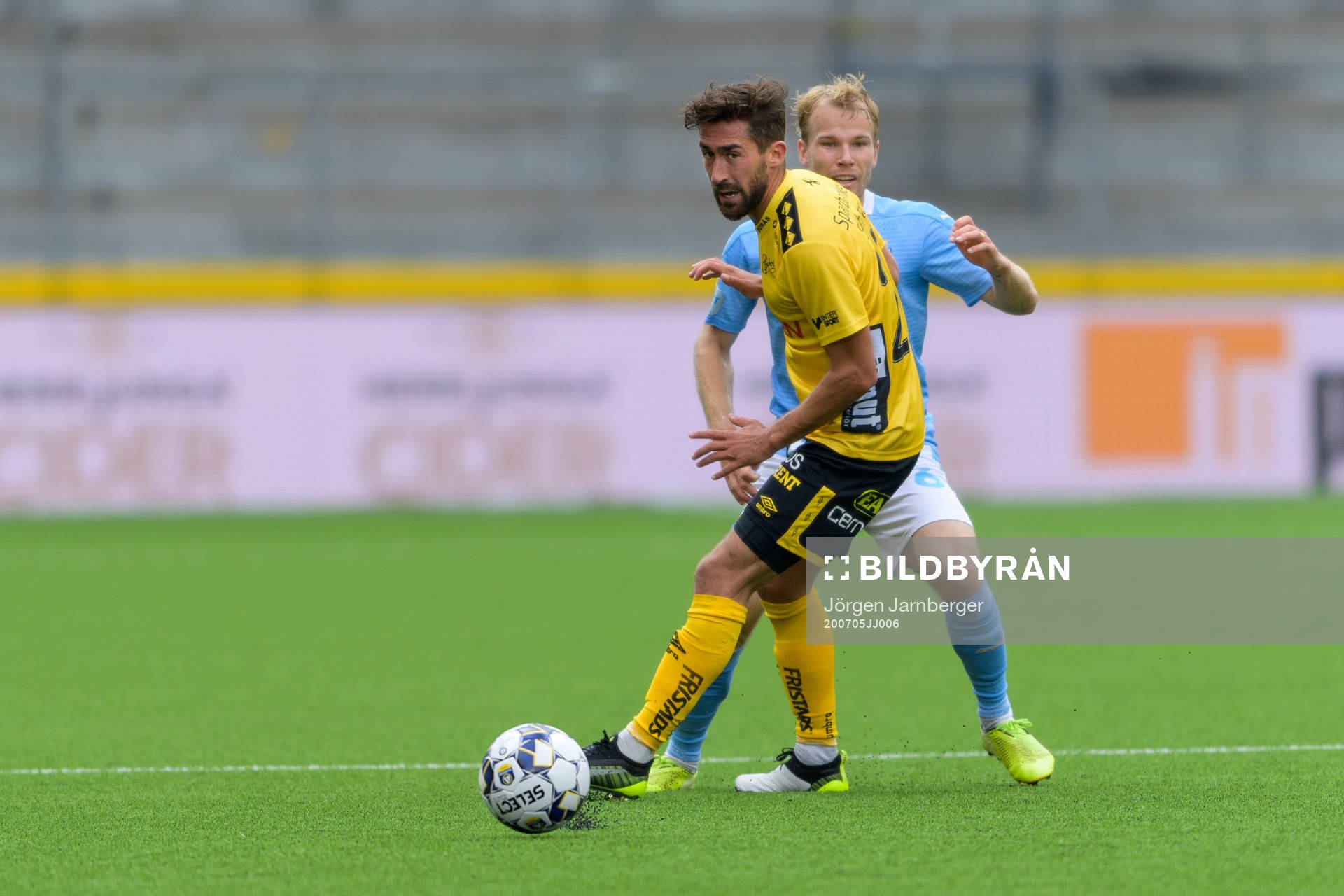 Elfsborgs Frederik Holst och Malmö FFs Oscar Lewicki