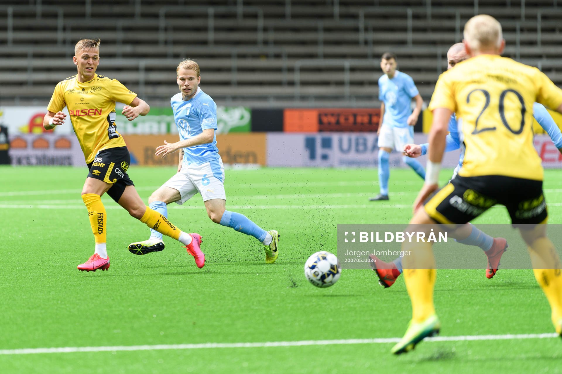 Elfsborgs Jesper Karlsson och Malmö FFs Oscar Lewicki