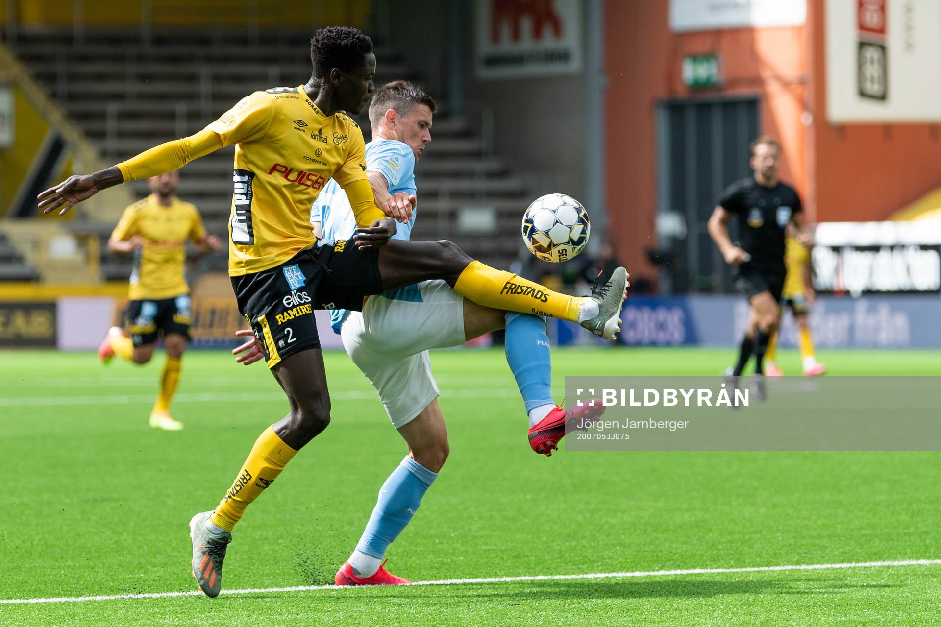 Elfsborgs Joseph Okumu och Malmö FFs Marcus Antonsson