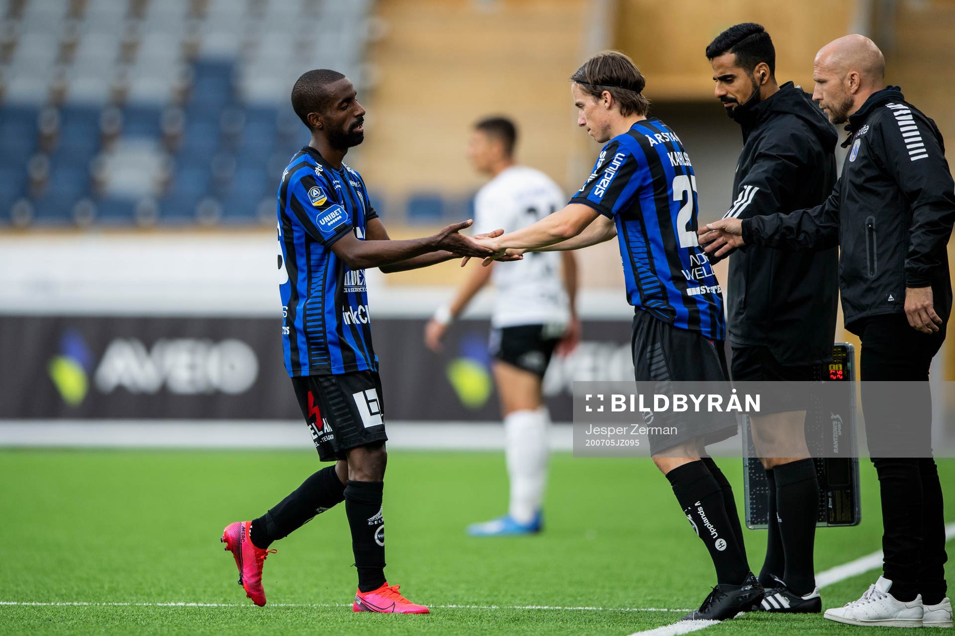 Sirius Mohammed Khalid Saeid byter med Johan Karlsson