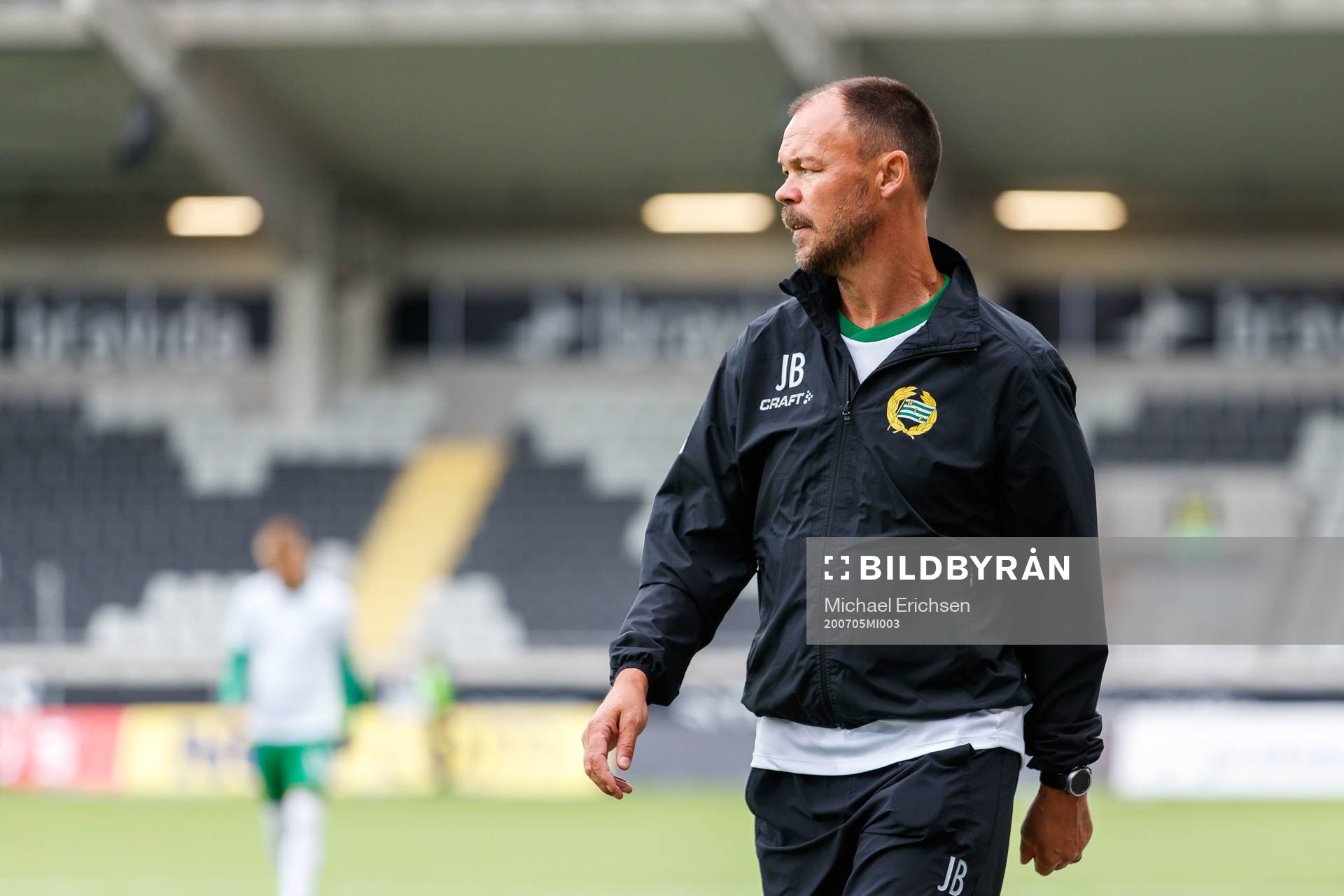 Hammarbys assisterande tränare Joachim Björklund