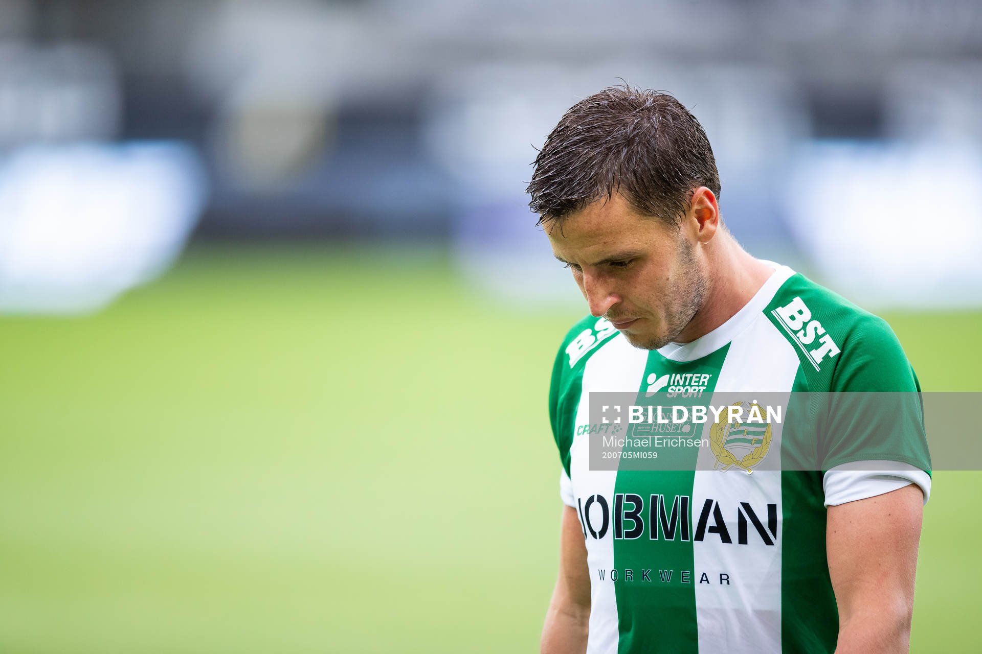 Hammarbys Jeppe Andersen deppar