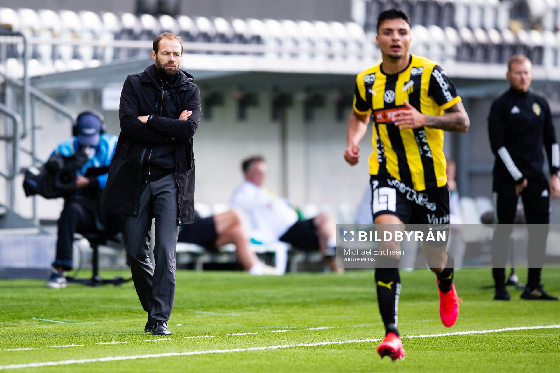 Häckens tränare Andreas Alm