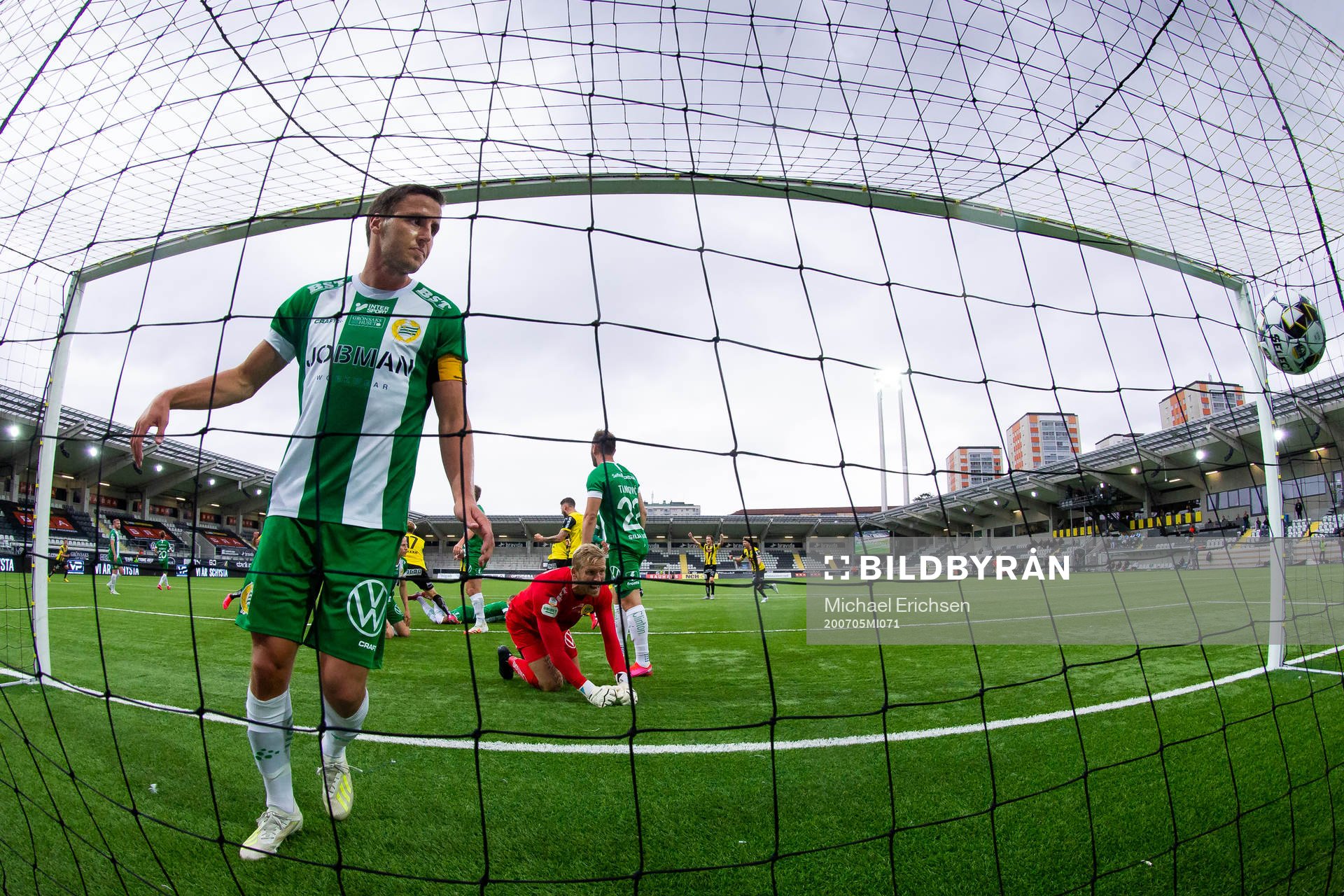 Hammarbys Jeppe Andersen deppar