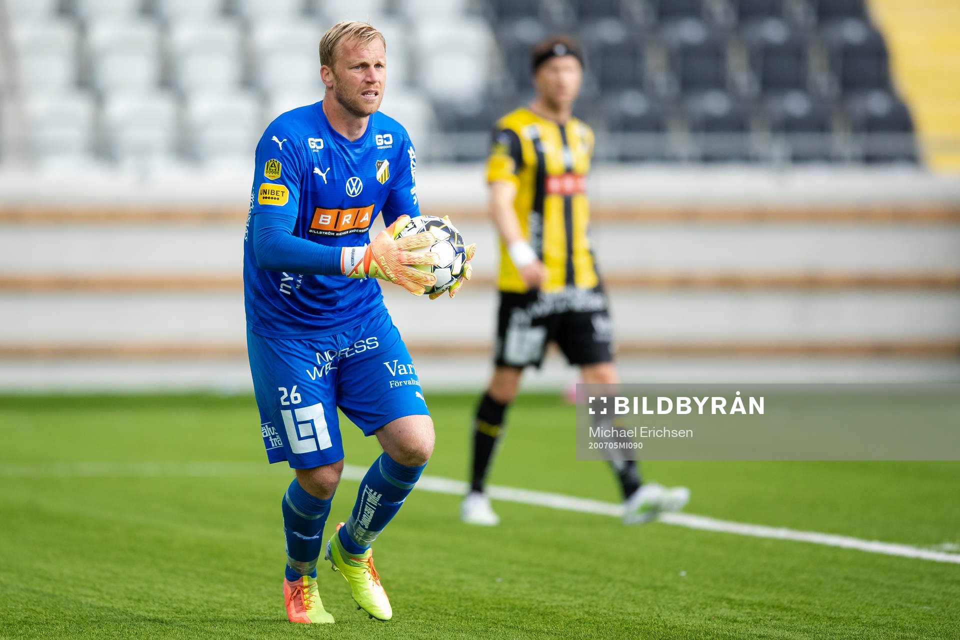 Häckens målvakt Peter Abrahamsson