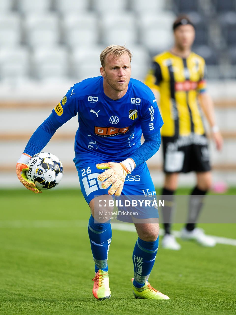 Häckens målvakt Peter Abrahamsson