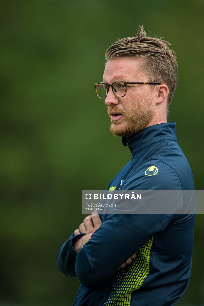 Linköpings tränare Olof Unogård