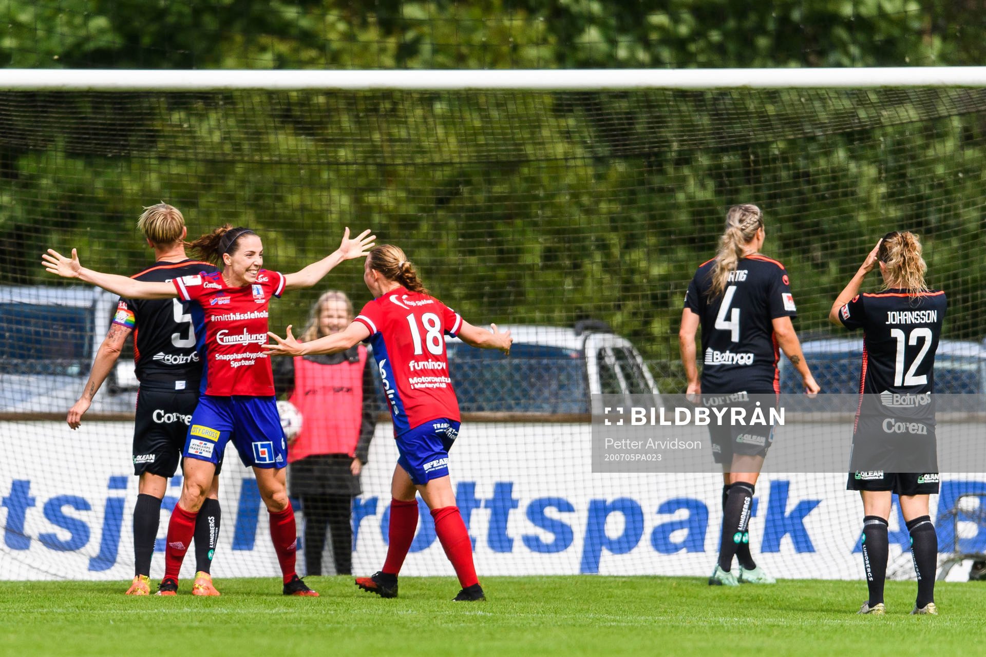 Vittsjös Clara Markstedt jublar