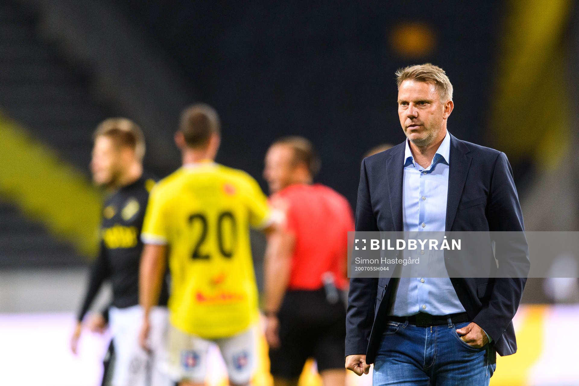 Falkenbergs tränare Hasse Eklund
