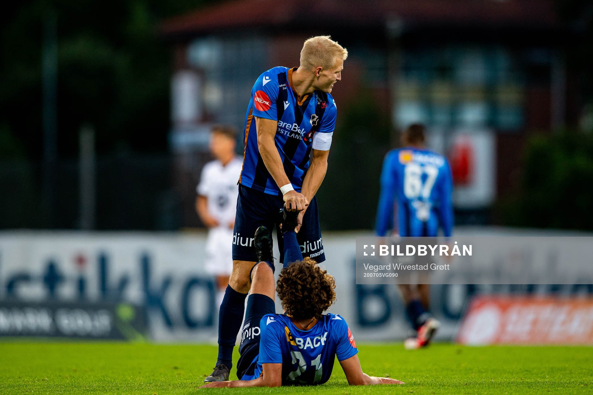 Andreas Hanche-Olsen and Magnus Lundal of Stabæk