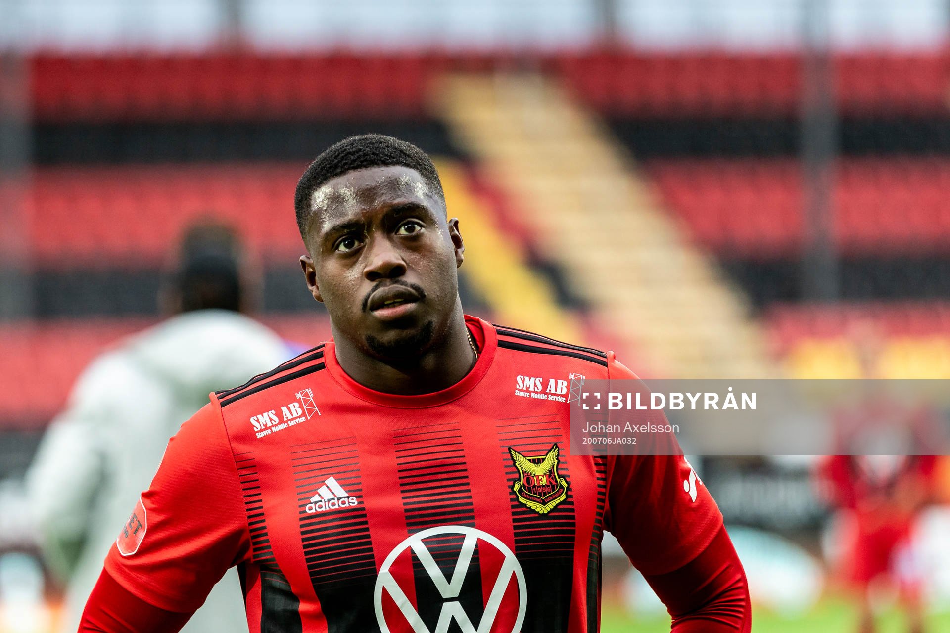 Östersunds Isak Ssewankambo deppar