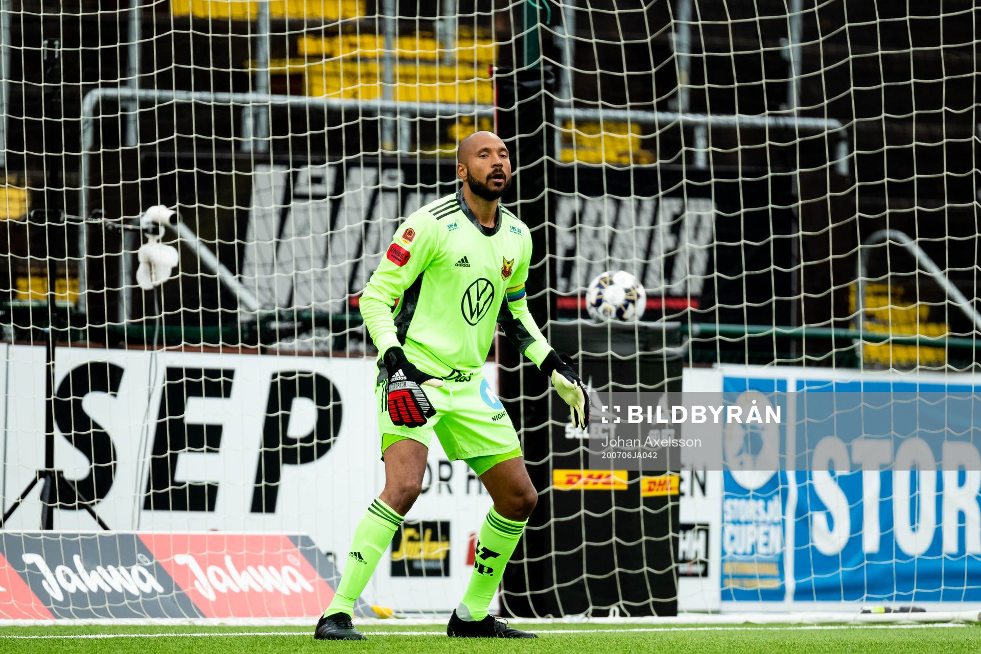 Östersunds målvakt Aly Keita