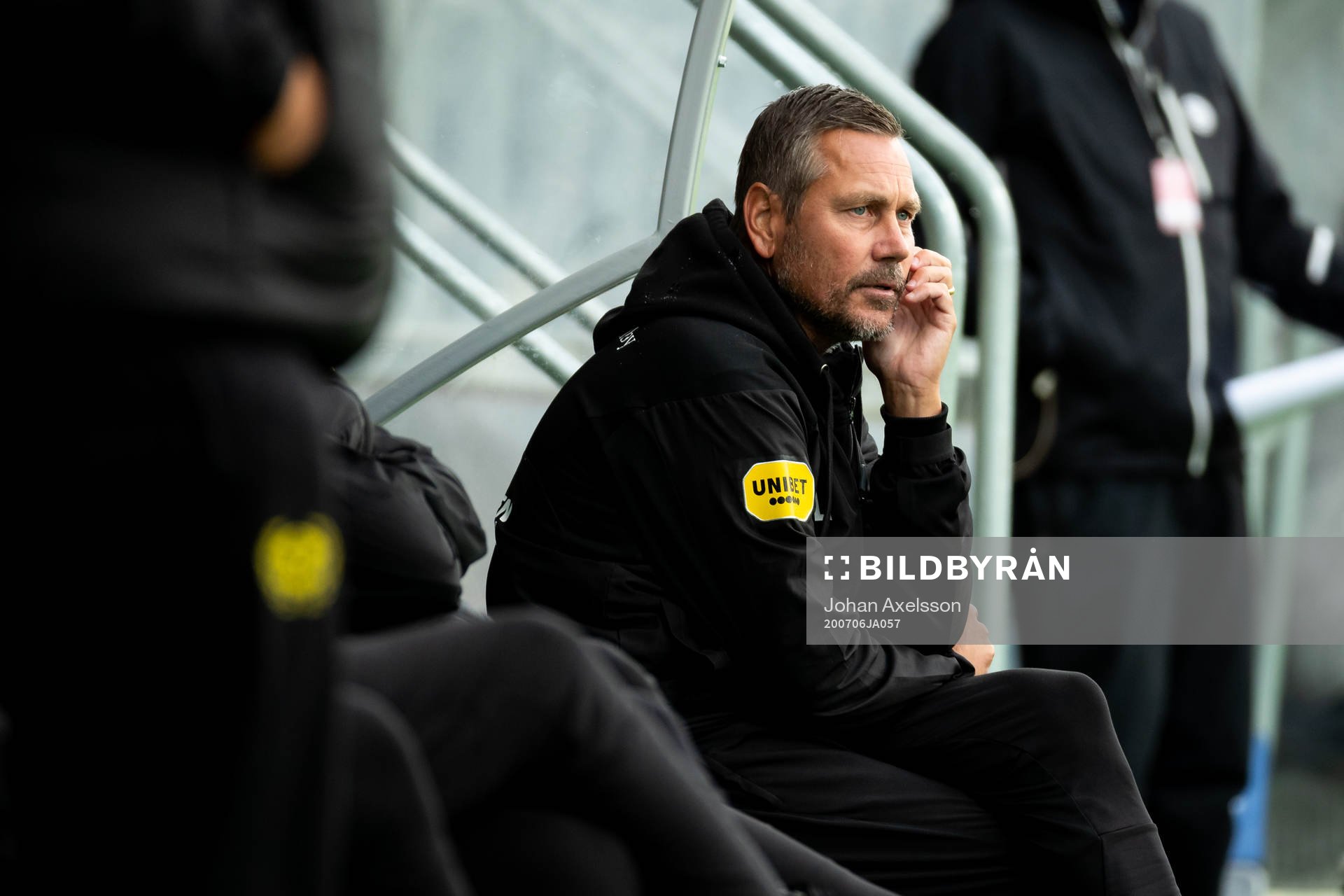 Mjällbys tränare Marcus Lantz