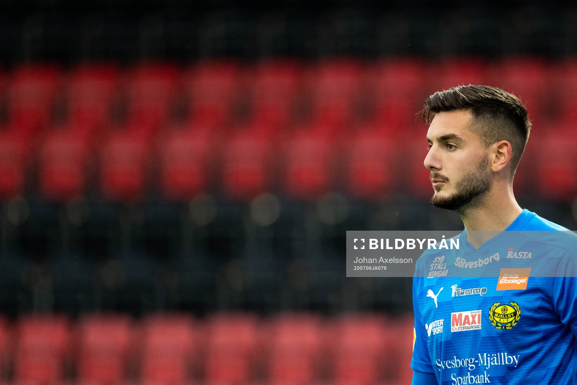 Mjällbys målvakt Marko Johansson