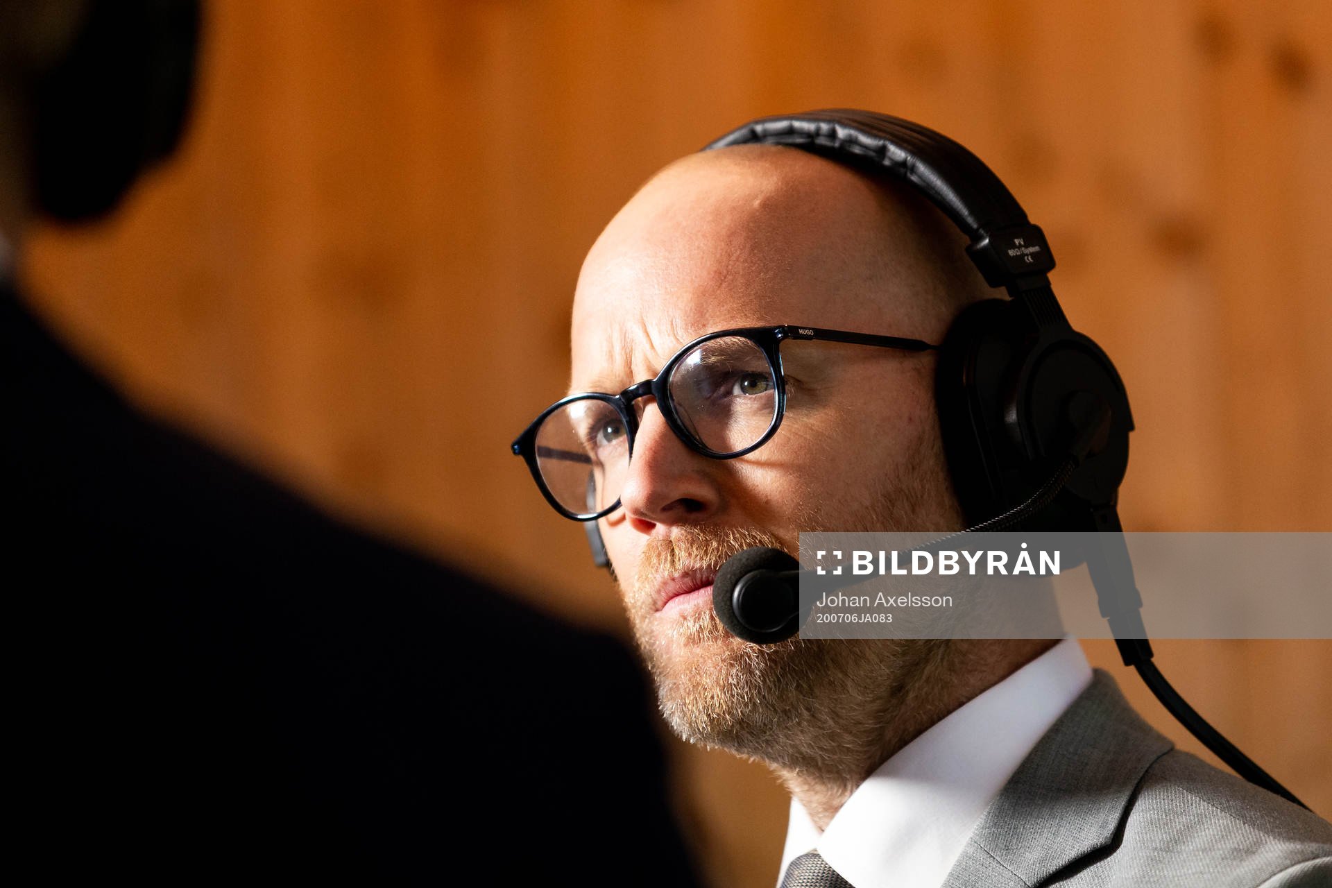 Dplays kommentator Petter Barrling