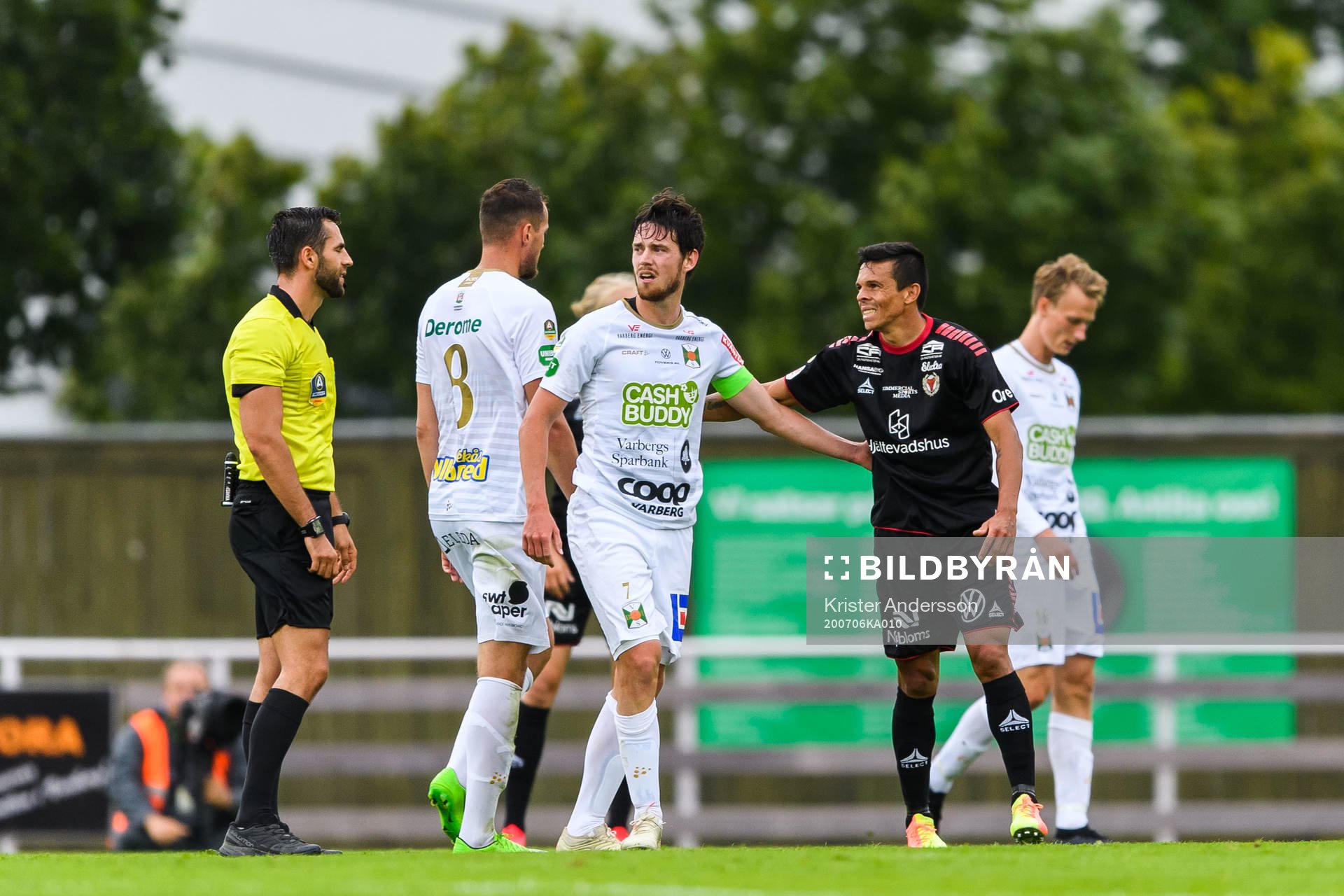 Varbergs Robin Tranberg och Kalmars Romario Pereira Sipiao