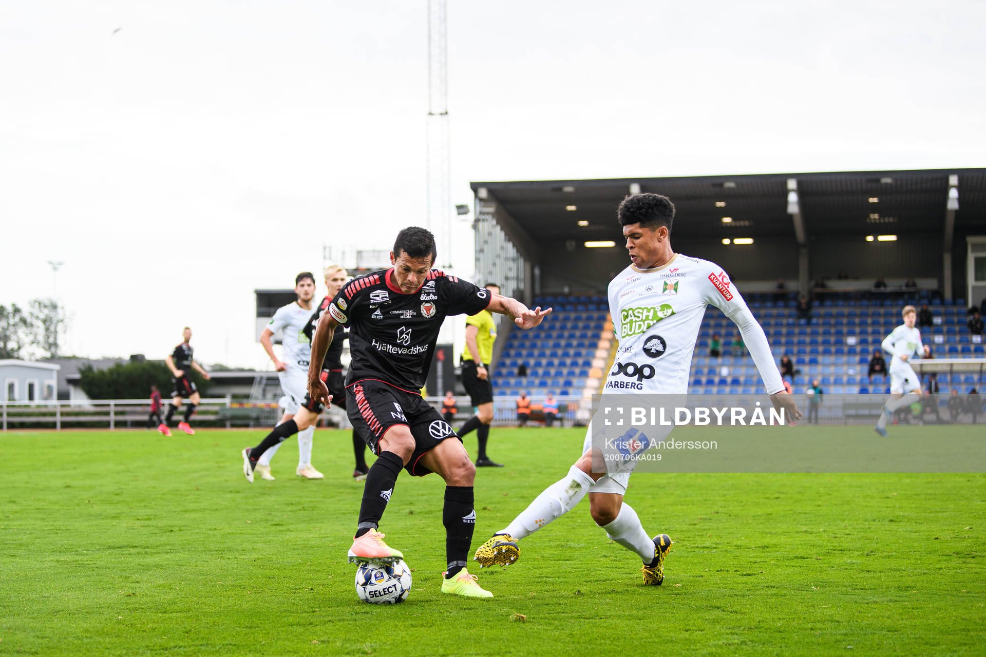Kalmars Romario Pereira Sipiao och Varbergs Luke Le Roux