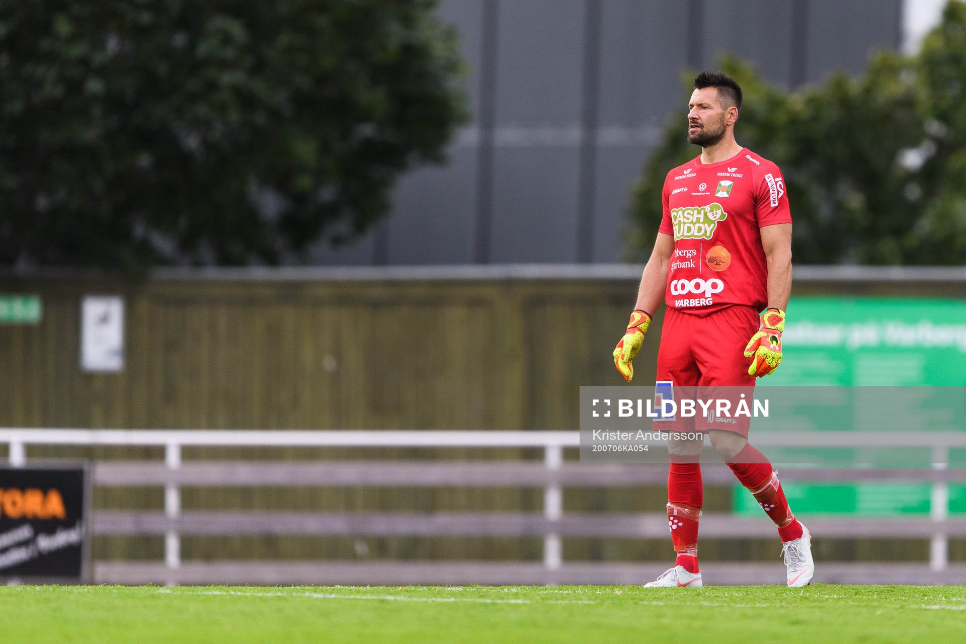 Varbergs målvakt Stojan Lukic