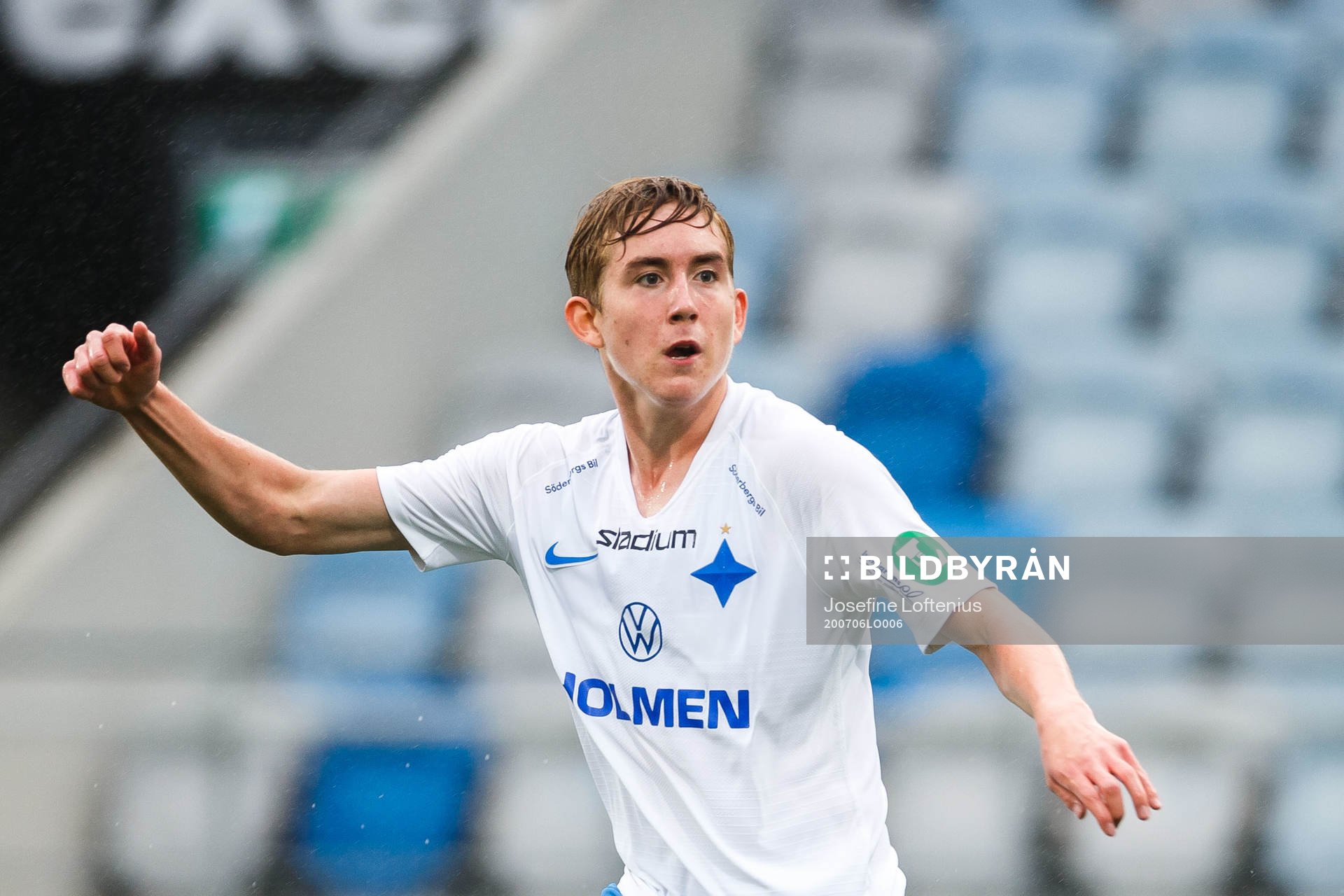 IFK Norrköpings Ísak Bergmann Jóhannesson gör 1-0