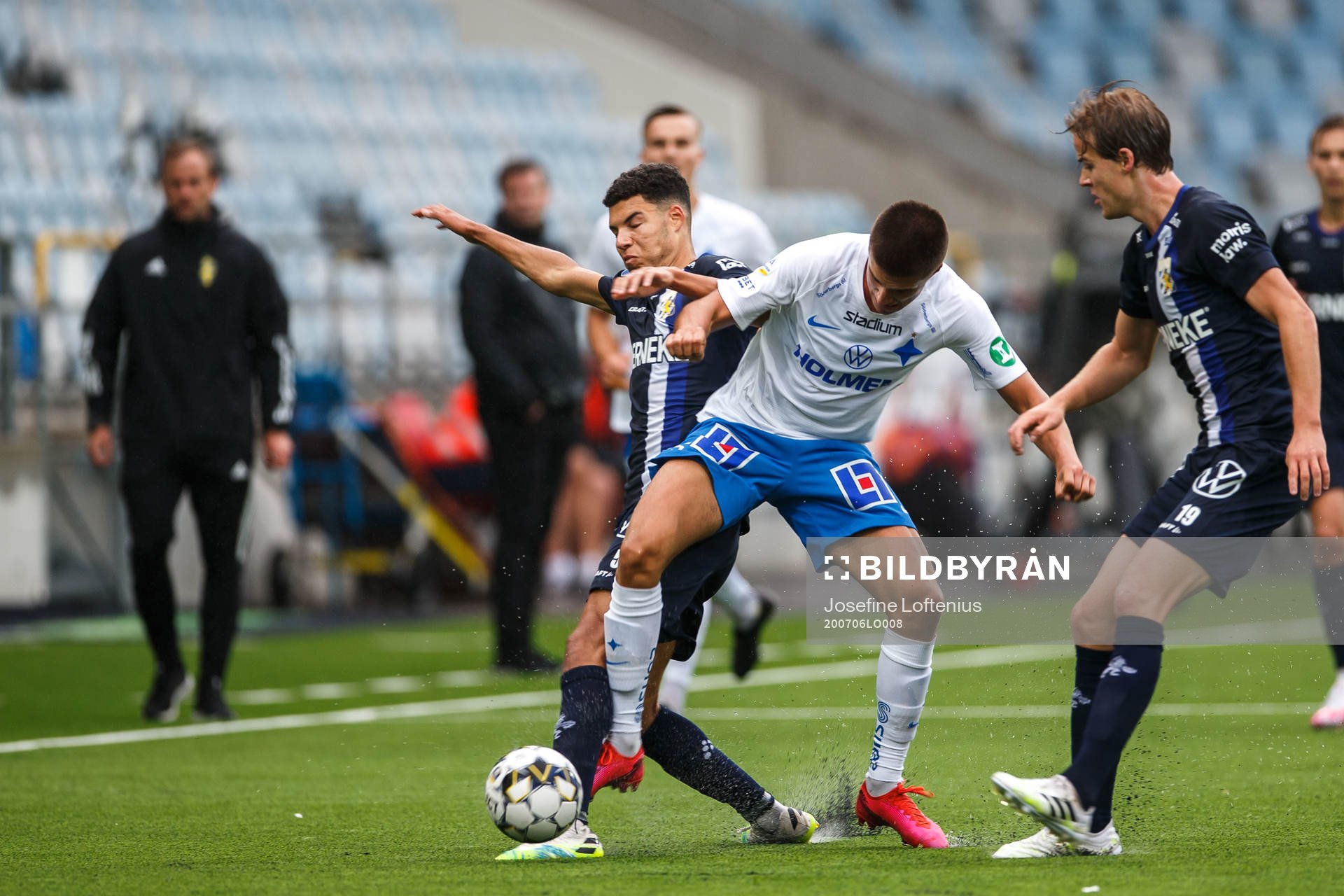 IFK Norrköpings Carl Björk mot IFK Göteborgs Alexander