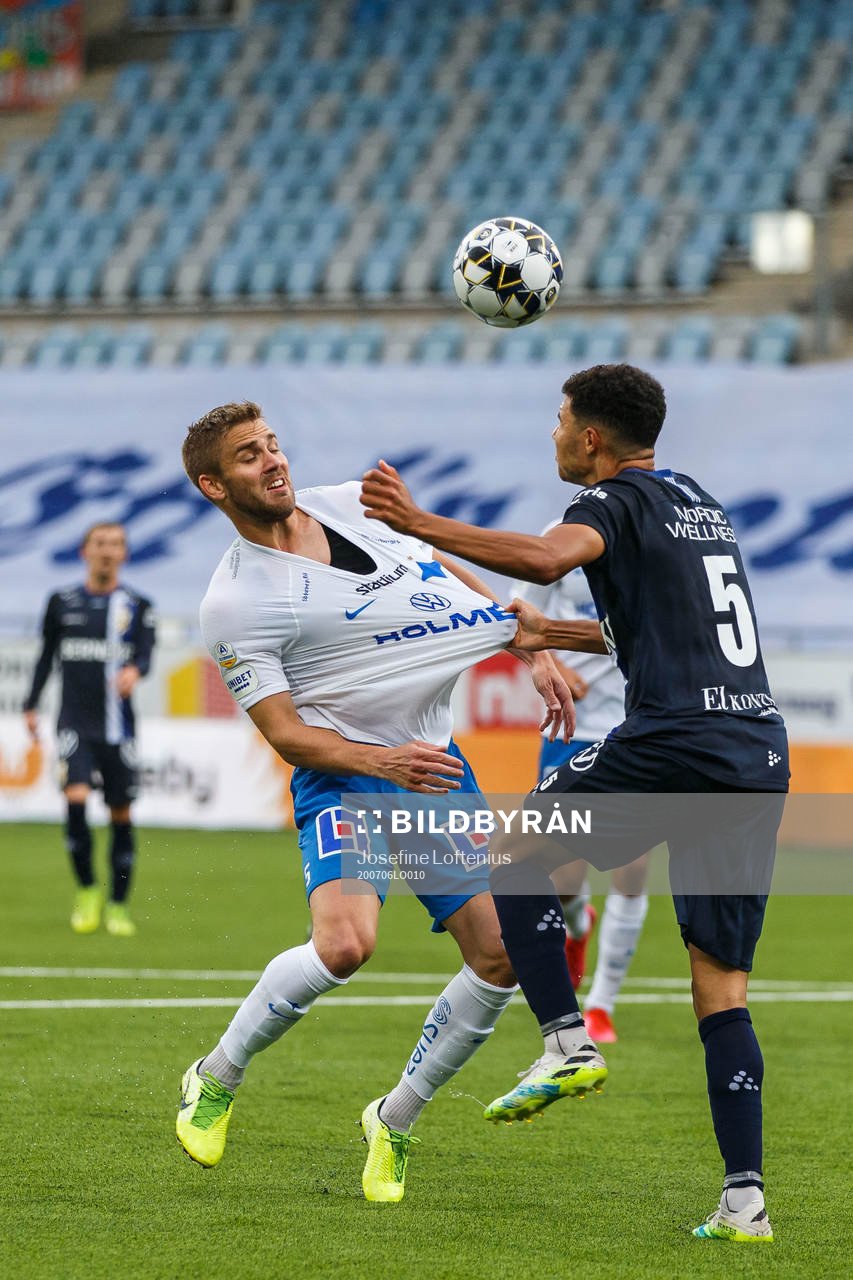 IFK Norrköpings Christoffer Nyman och IFK Göteborgs