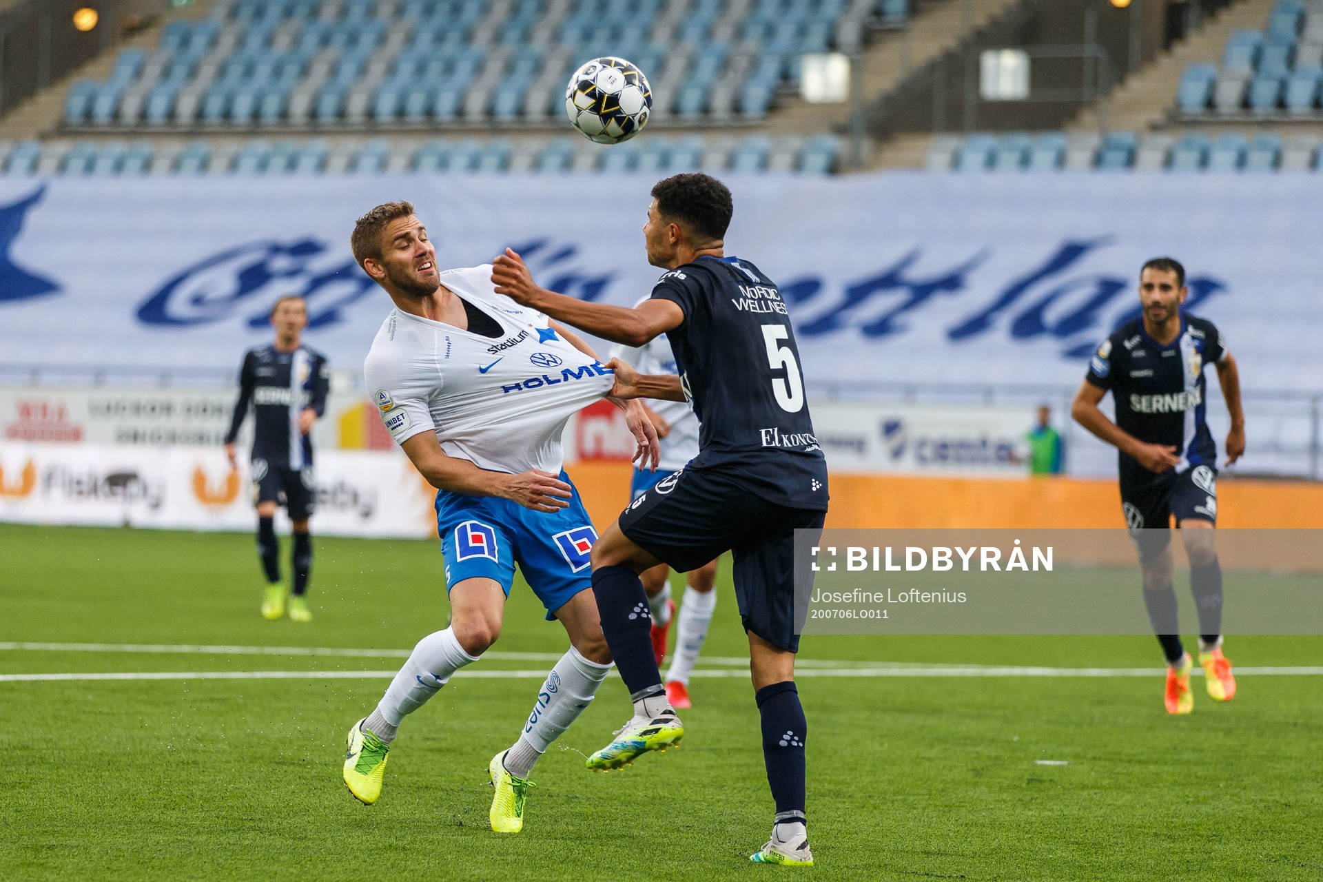 IFK Norrköpings Christoffer Nyman och IFK Göteborgs