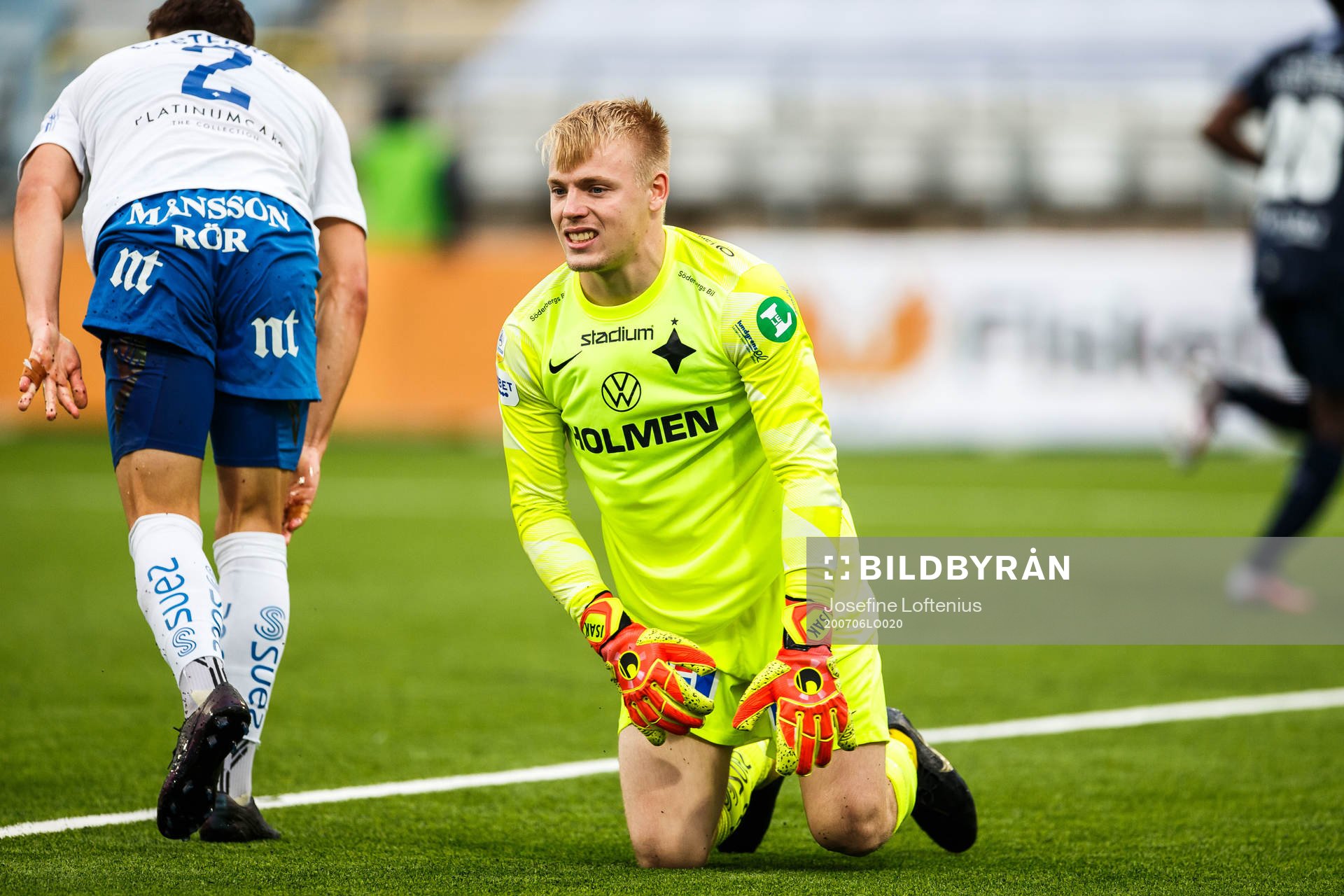 IFK Norrköpings målvakt Isak Pettersson deppar