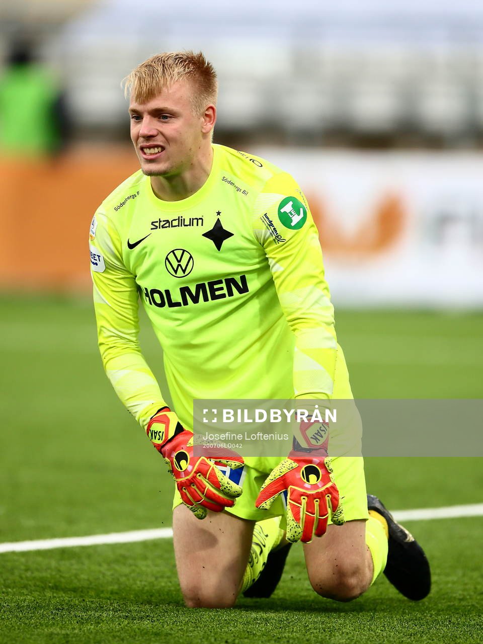 IFK Norrköpings målvakt Isak Pettersson