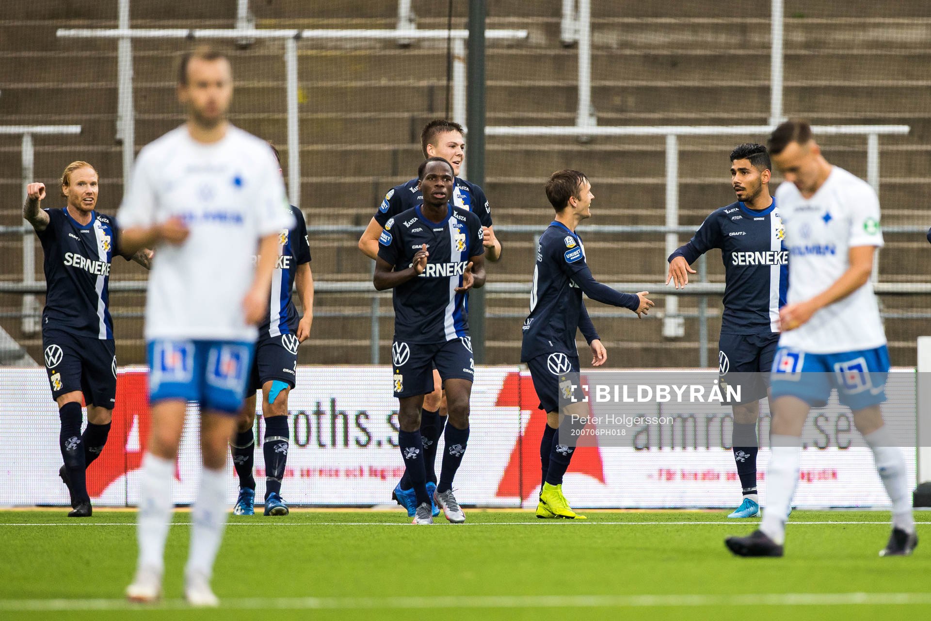 IFK Göteborgs Patrik Karlsson Lagemyr jublar