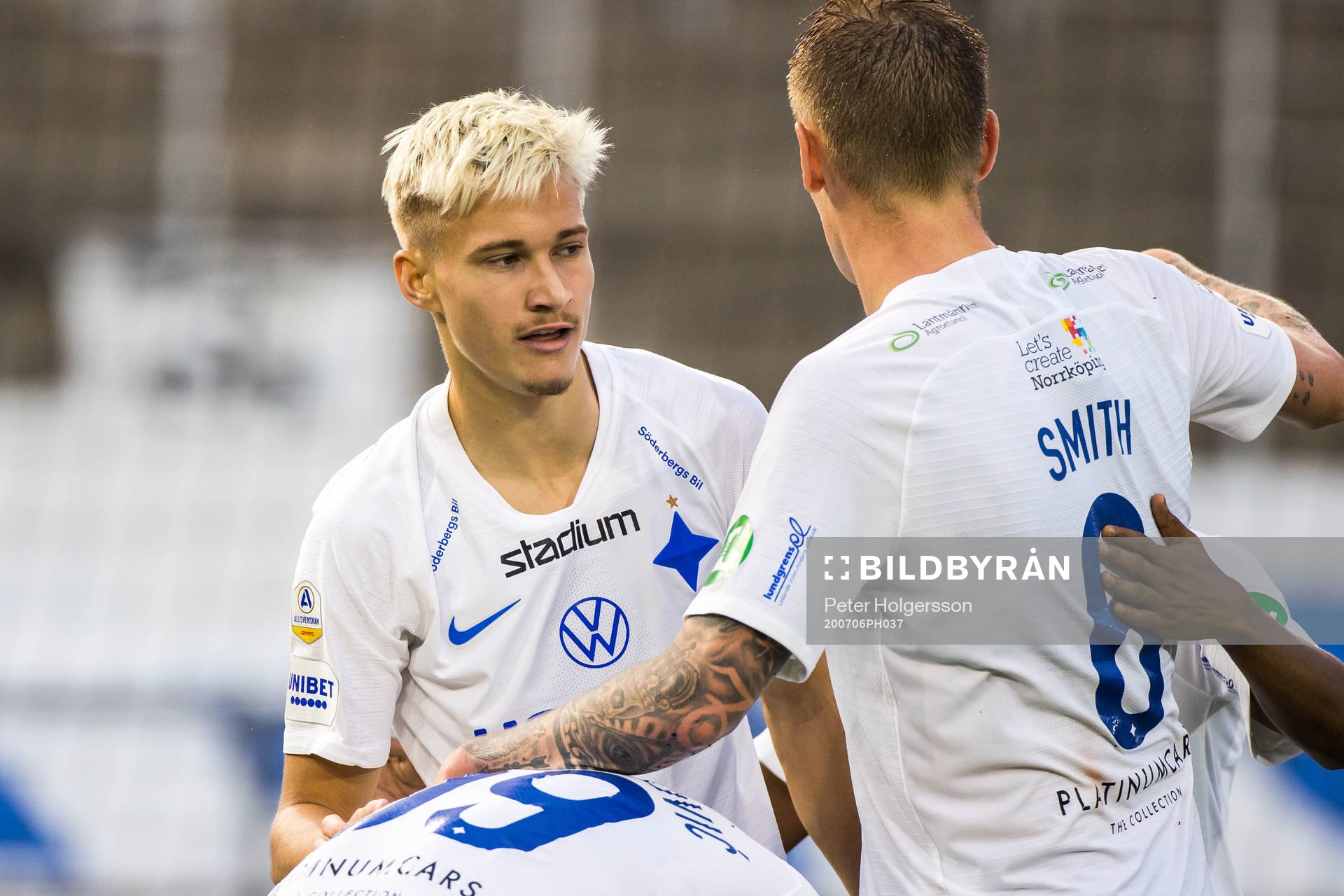 IFK Norrköpings Pontus Almqvist jublar