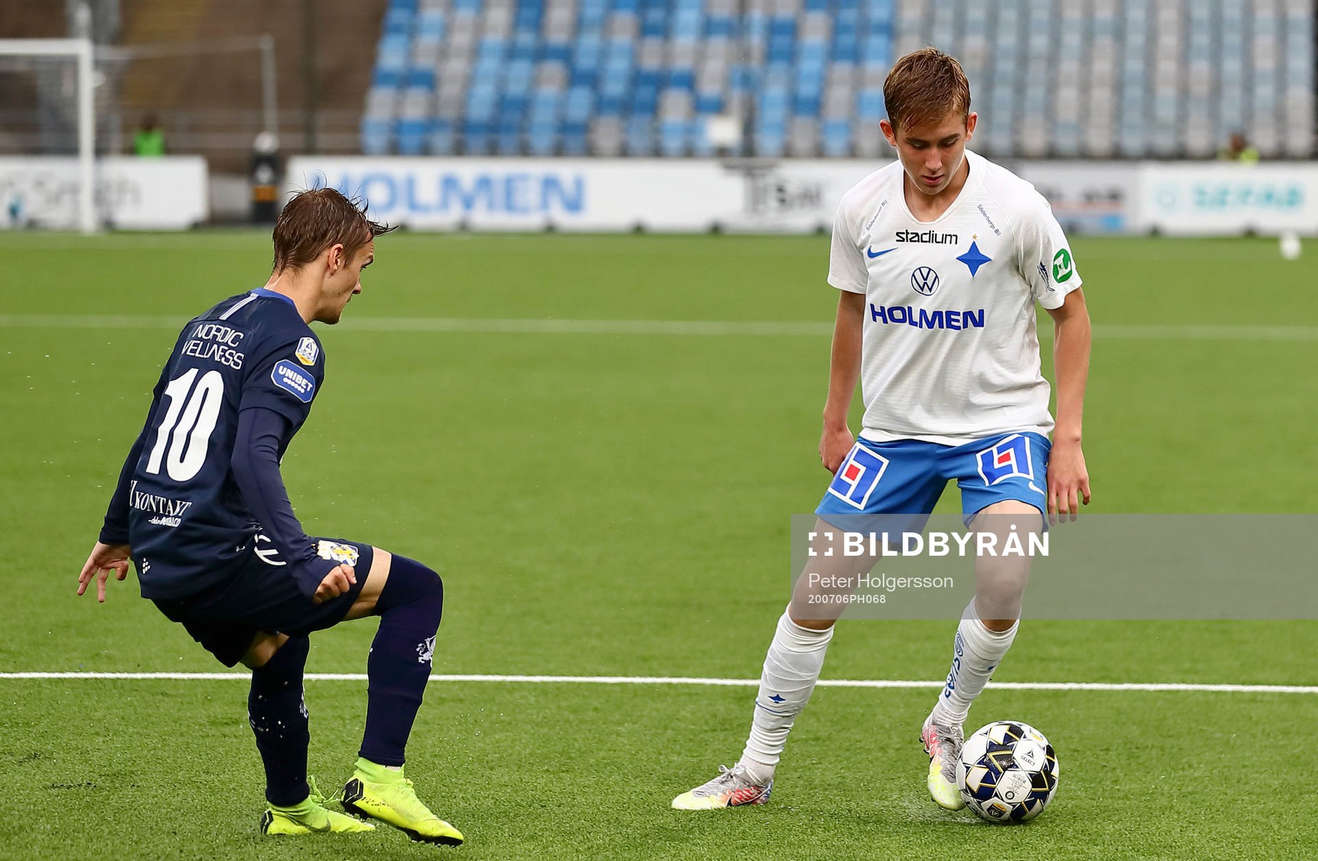 IFK Göteborgs Patrik Karlsson Lagemyr och IFK Norrköpings