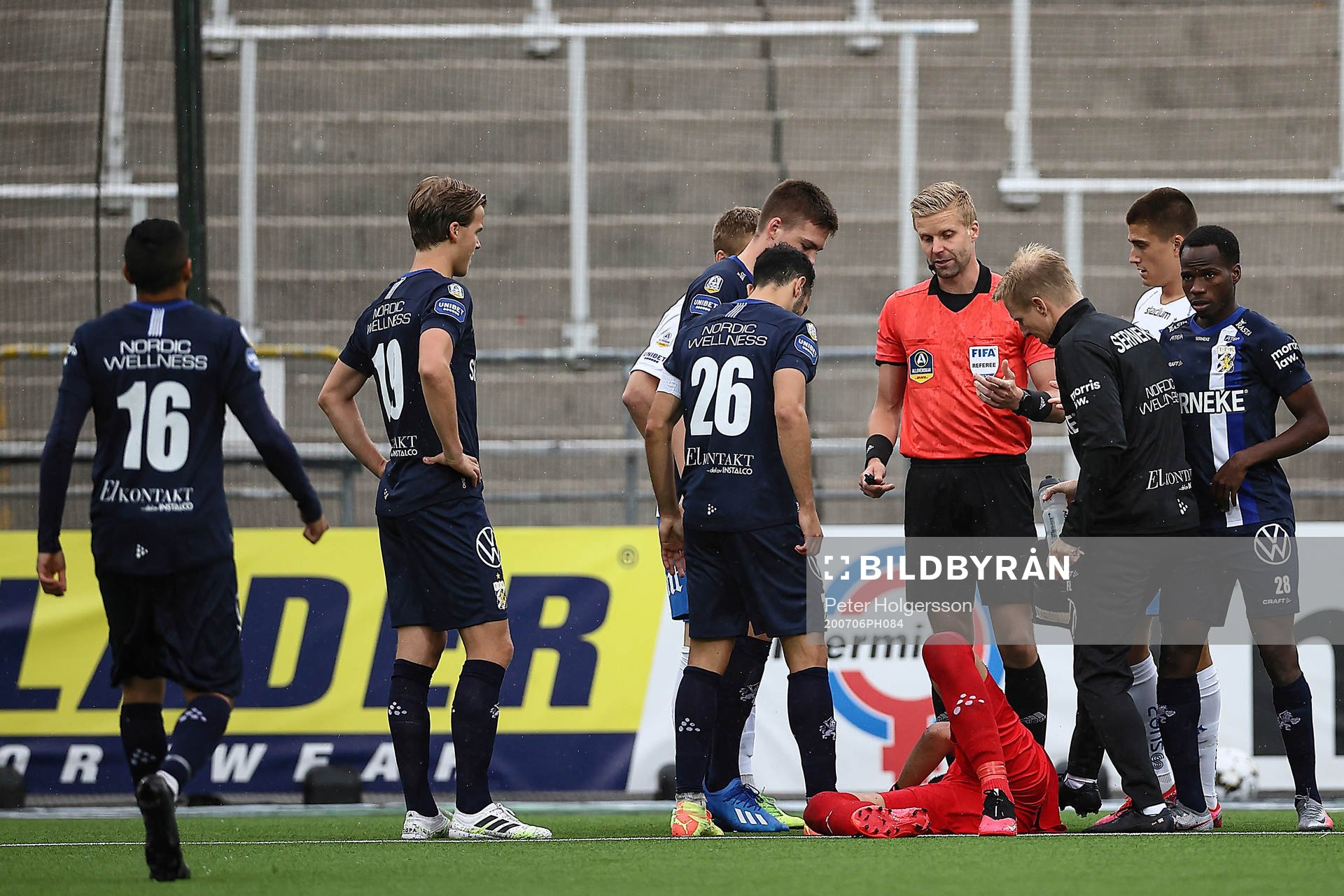 IFK Göteborgs målvakt Ioannis Anestis har skadat sig