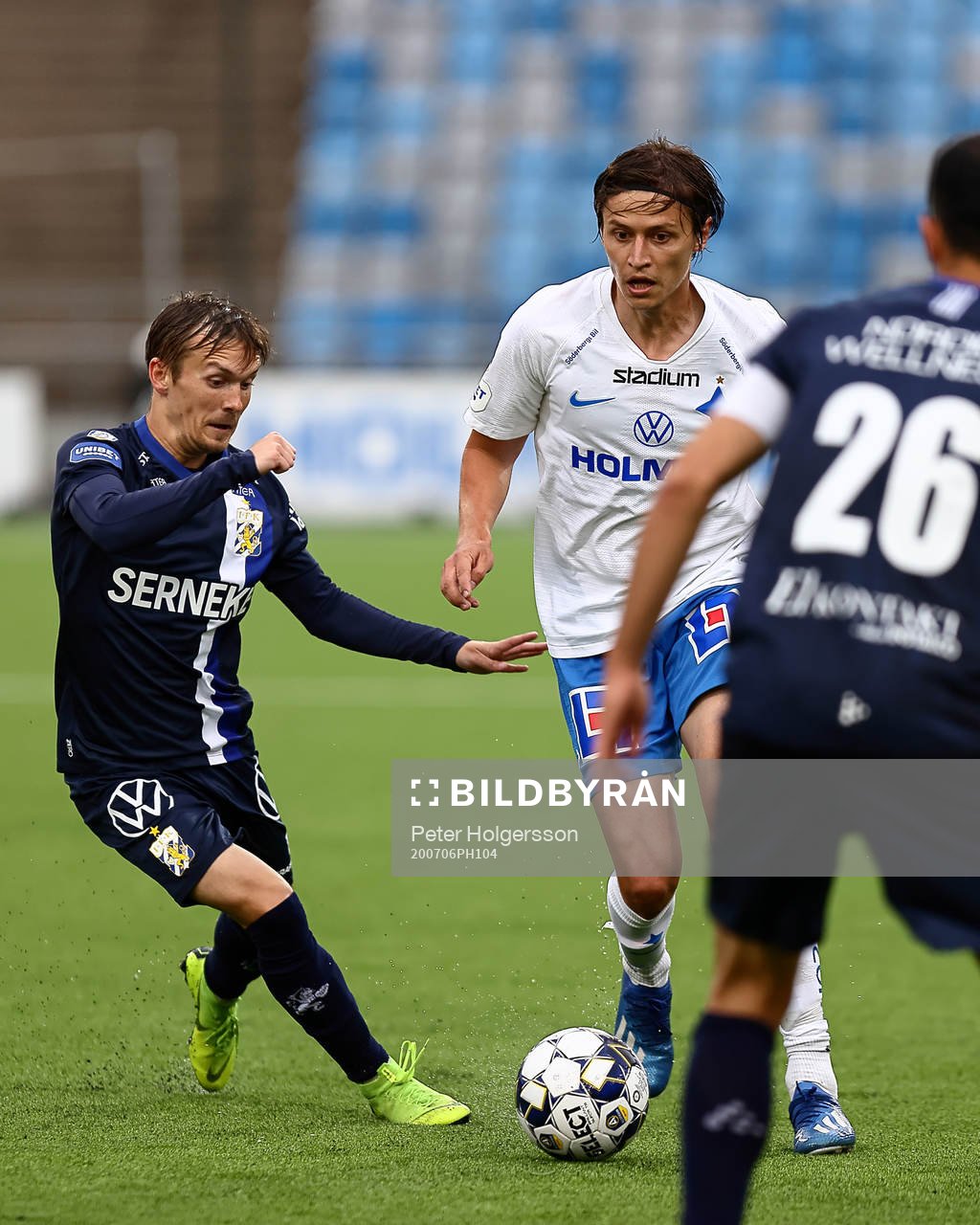 IFK Göteborgs Patrik Karlsson Lagemyr och IFK Norrköpings