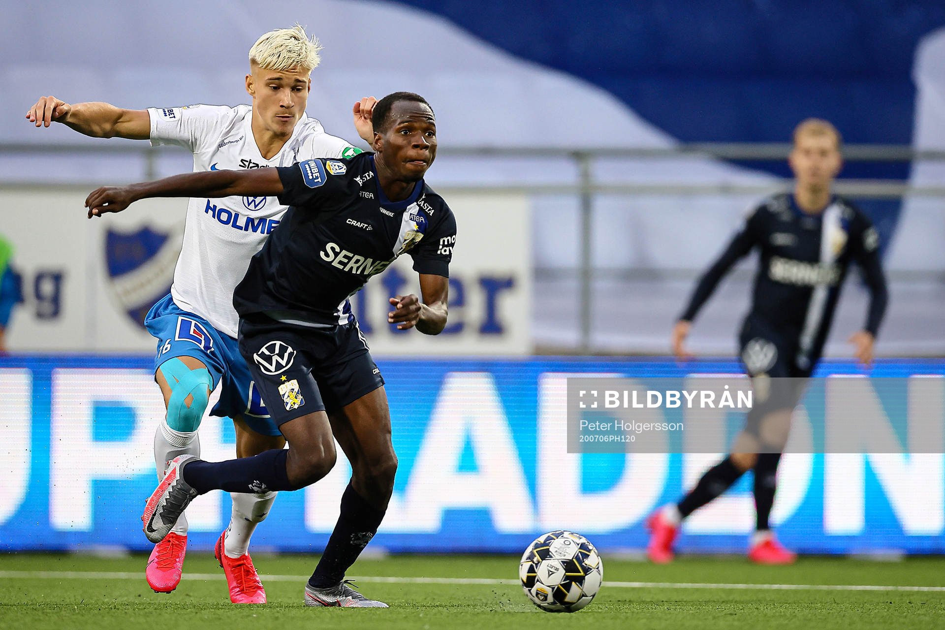 IFK Göteborgs André Calisir och IFK Norrköpings Pontus