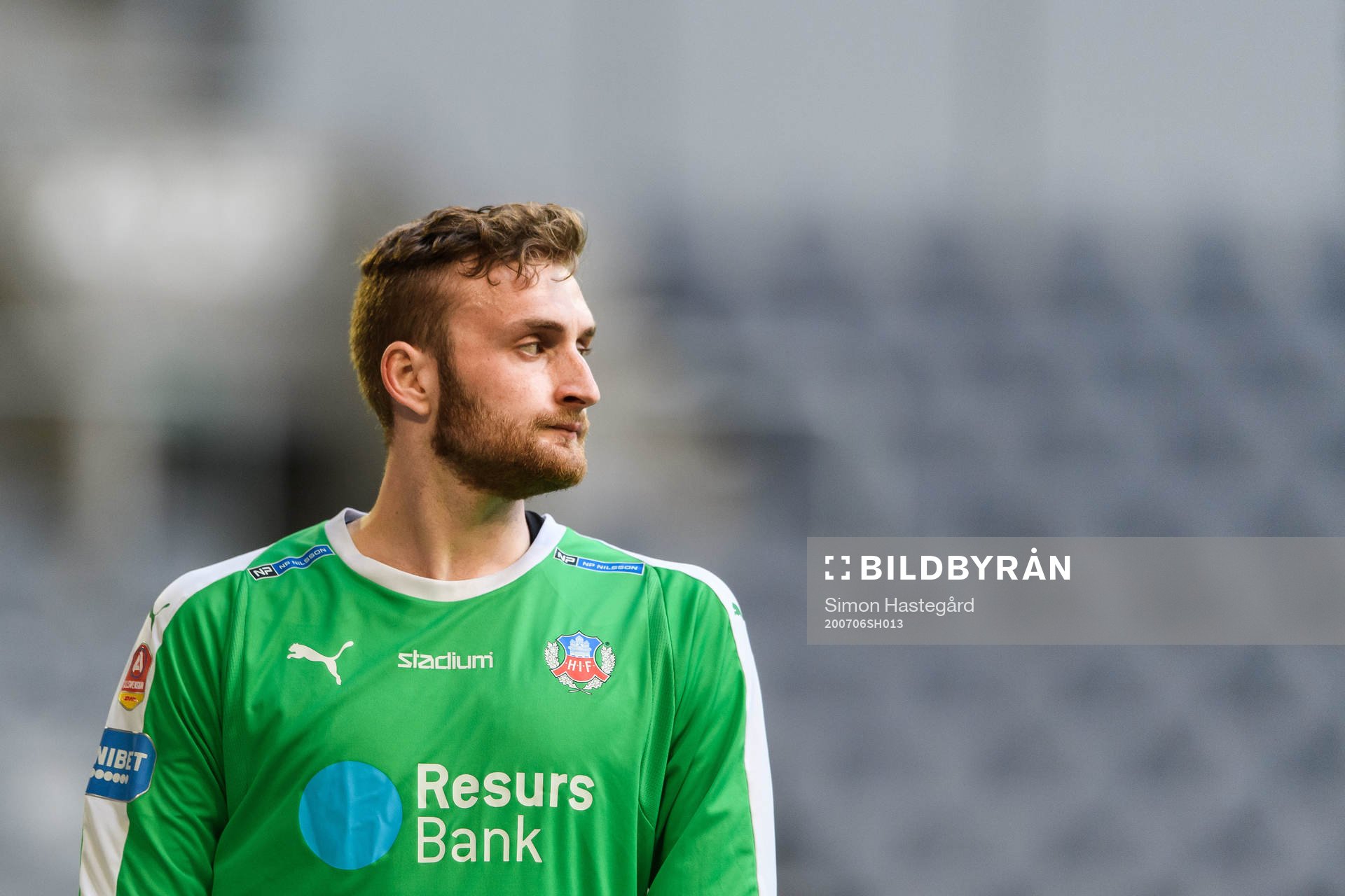 Helsingborgs målvakt Alexander Nilsson
