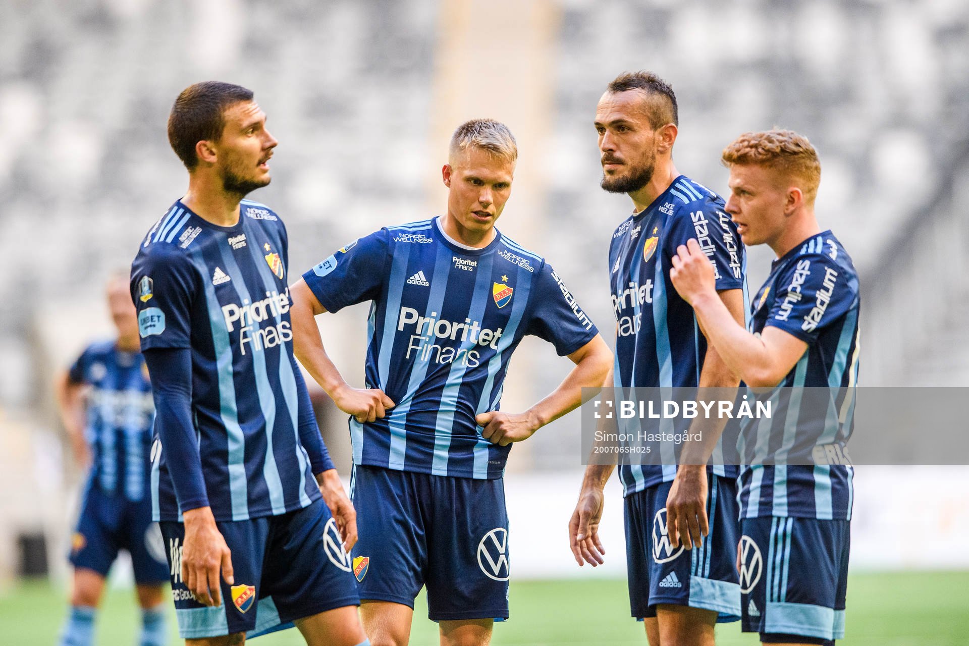 Djurgårdens Erik Berg , Jonathan Augustinsson , Emir