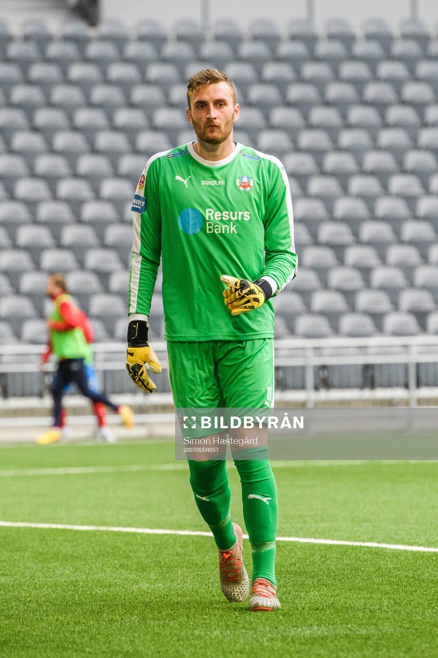 Helsingborgs Helsingborgs målvakt Alexander Nilsson