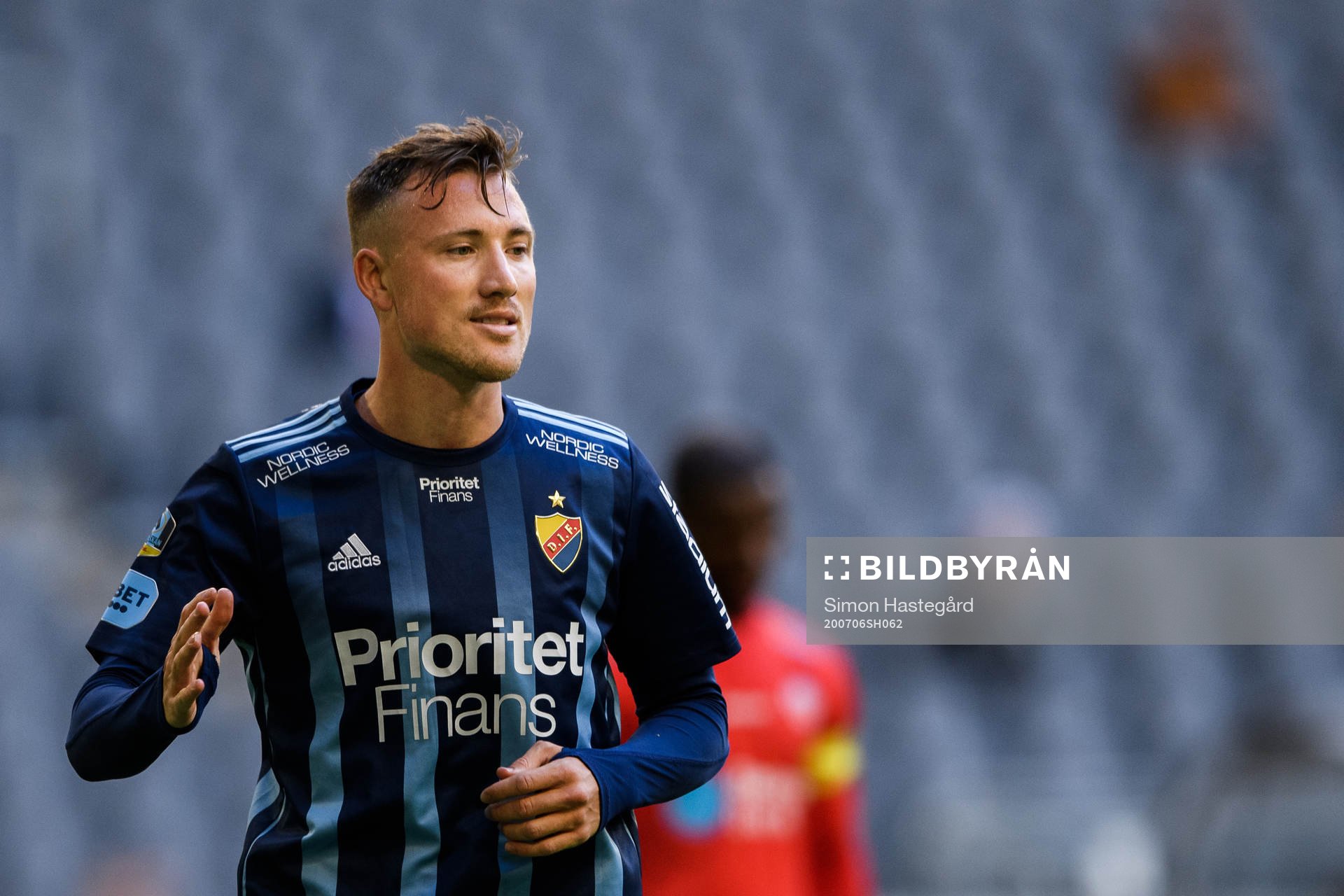 Djurgårdens Fredrik Ulvestad jublar