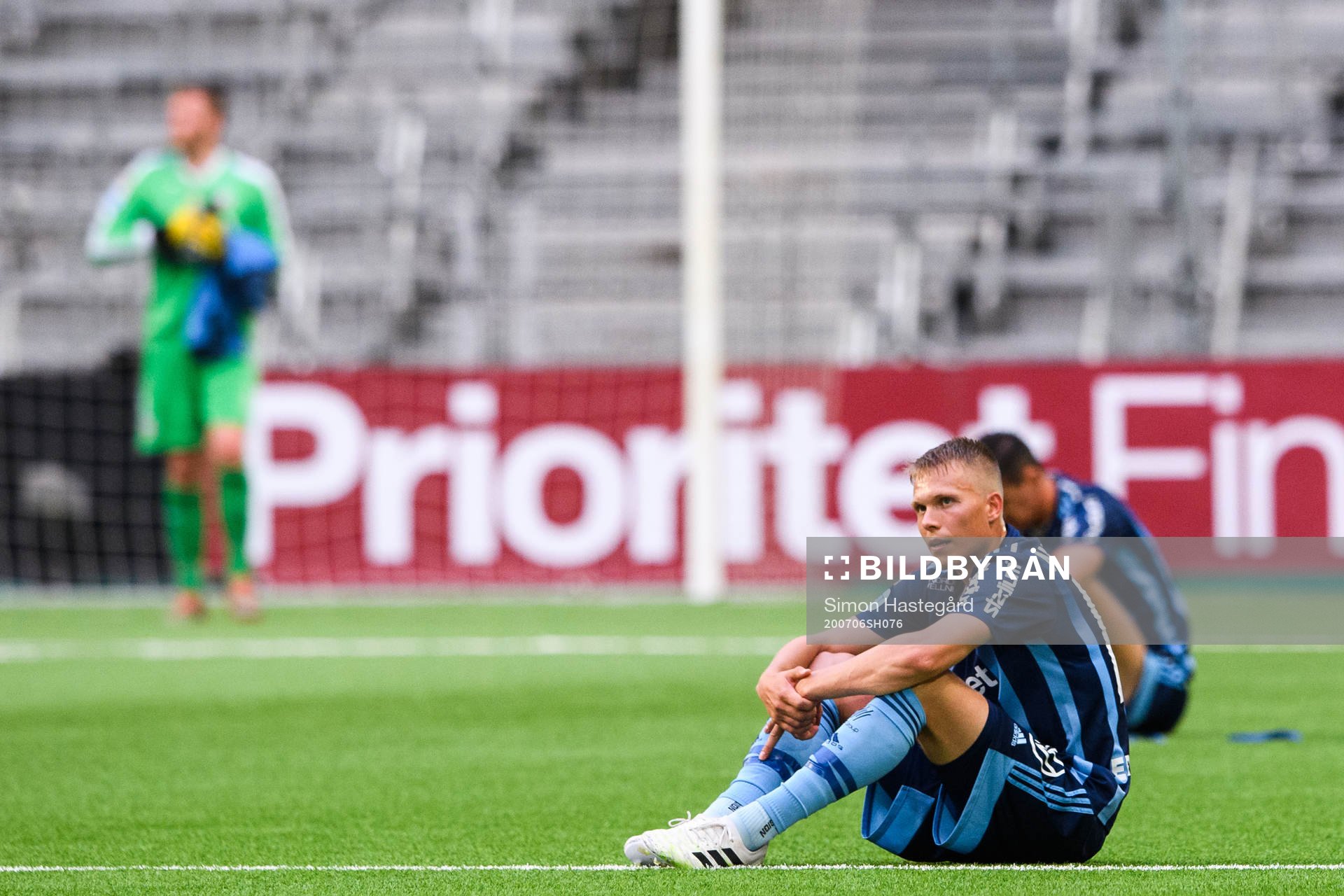 Djurgårdens Jonathan Augustinsson deppar