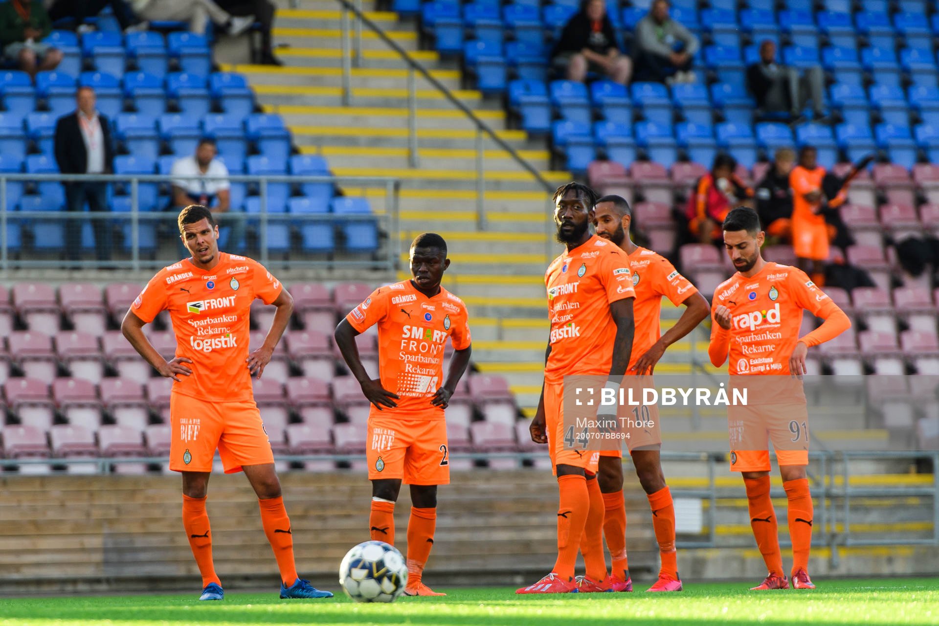 AFC Eskilstunas Abdel Rhamane Khalil Diarra, Ferid Ali och