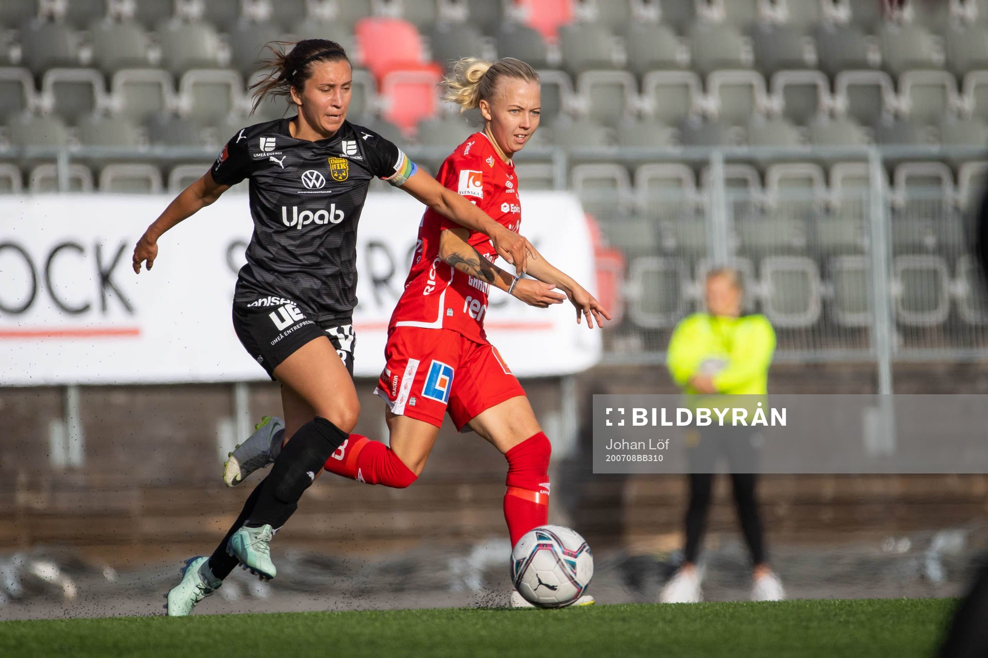 Umeås Fanny Hjelm-Rönnlund och Örebros Nathalie Hoff