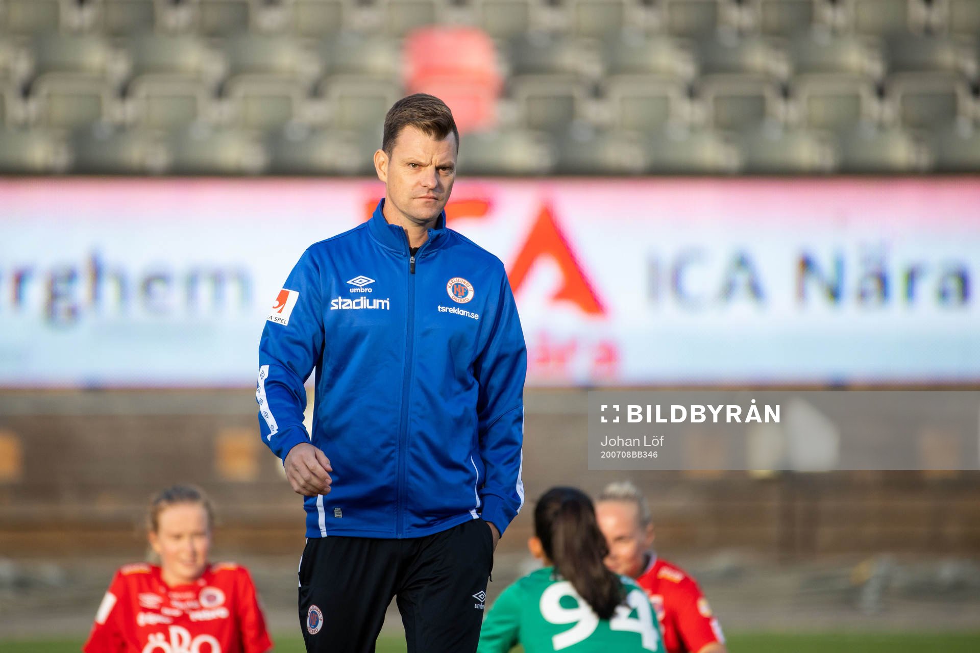 Örebros tränare Stefan Ärnsved